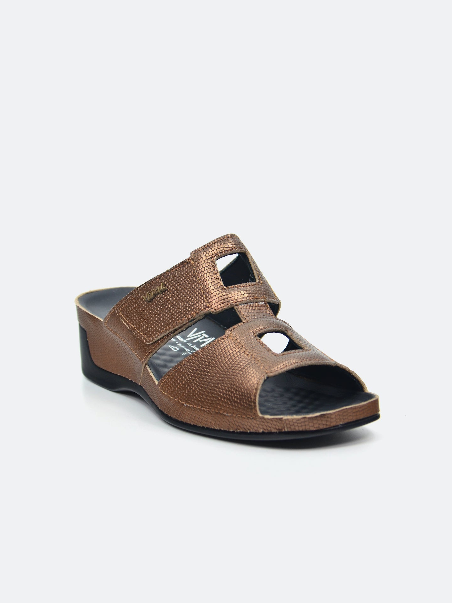 Vital 0813AS Women's Slider Sandals #color_Brown
