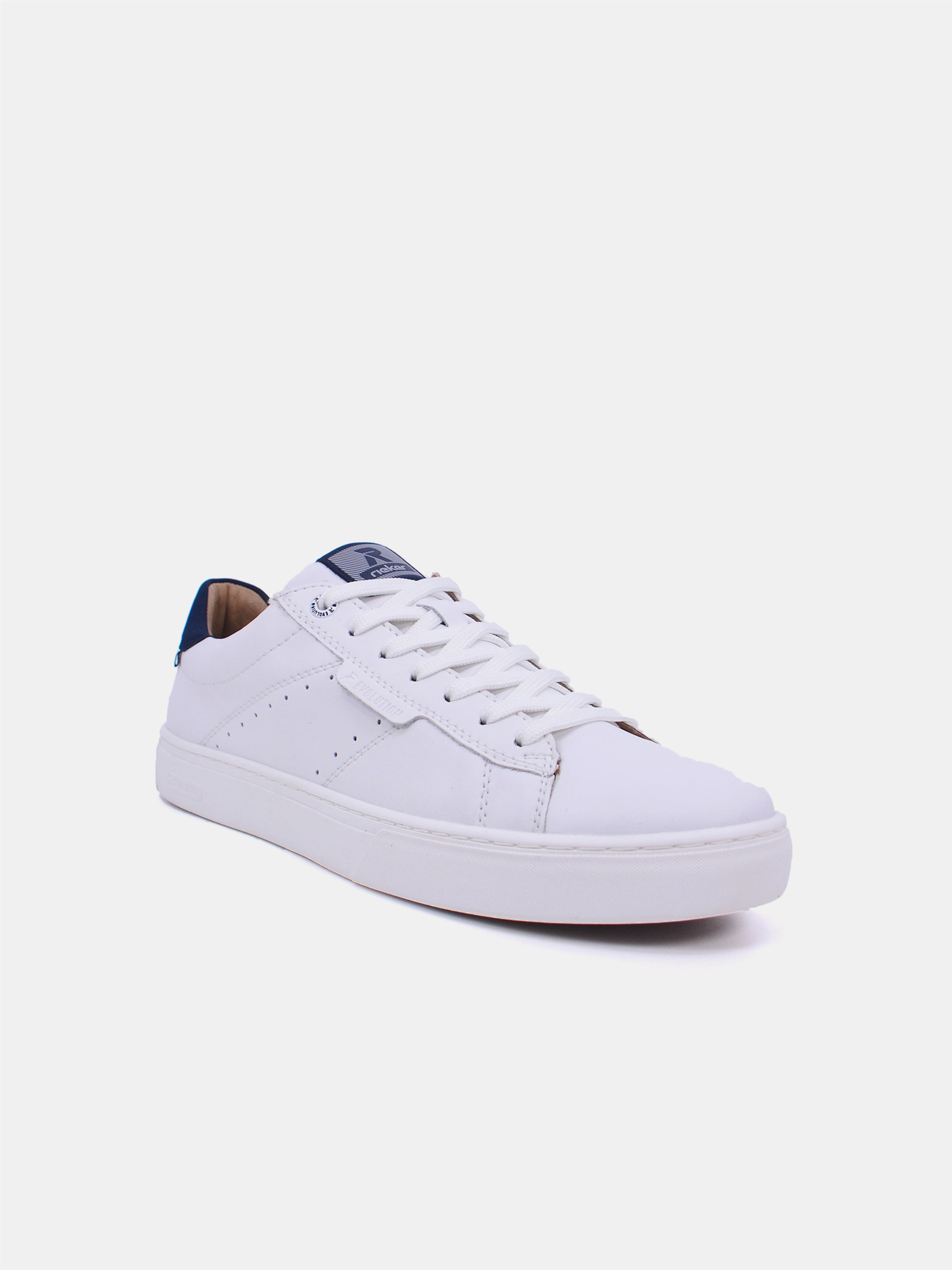 Rieker U0704-80 Men's Casual Trainers #color_White