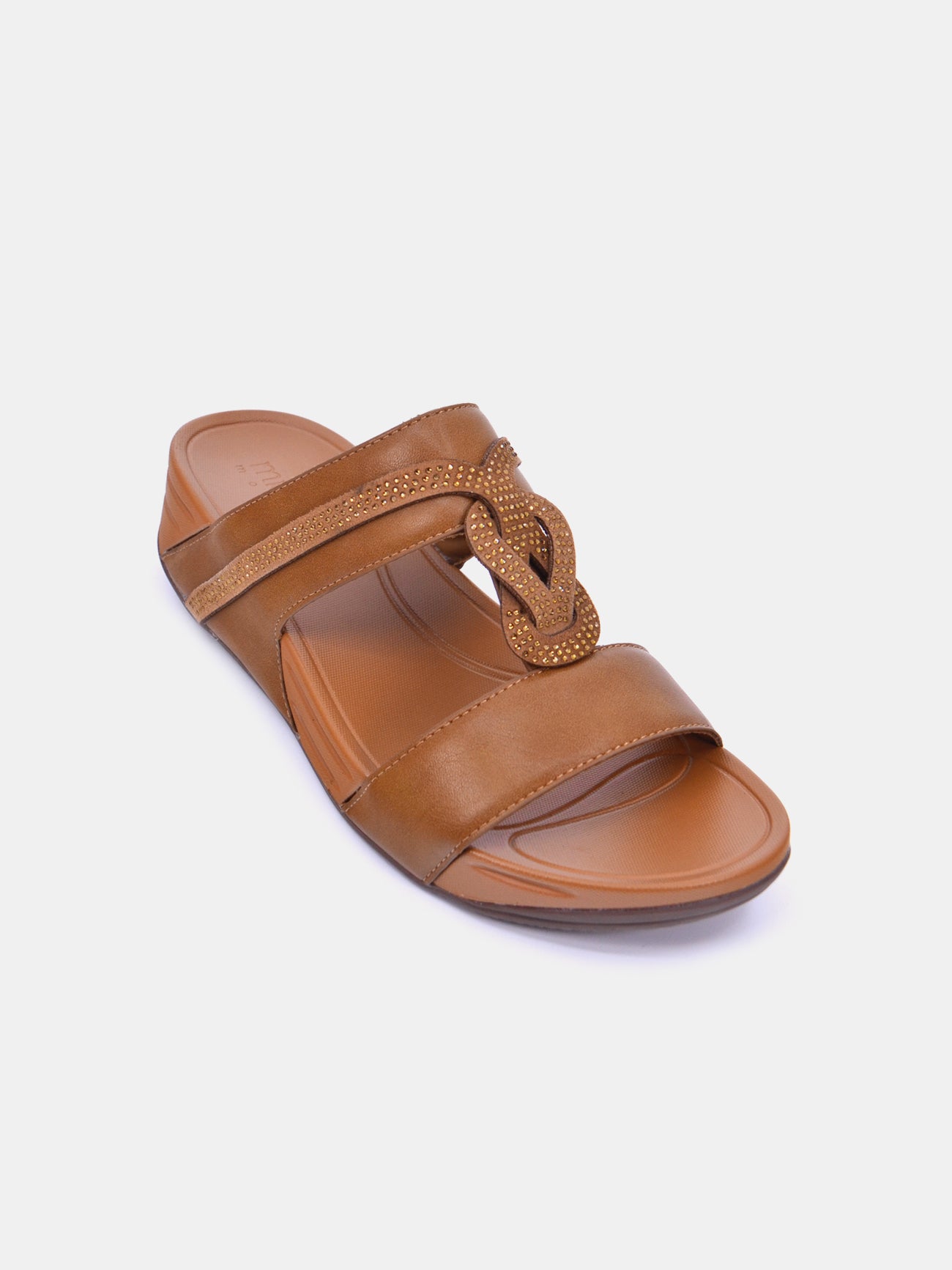 Michelle Morgan 214RJ913 Women's Casual Sandals #color_Tan