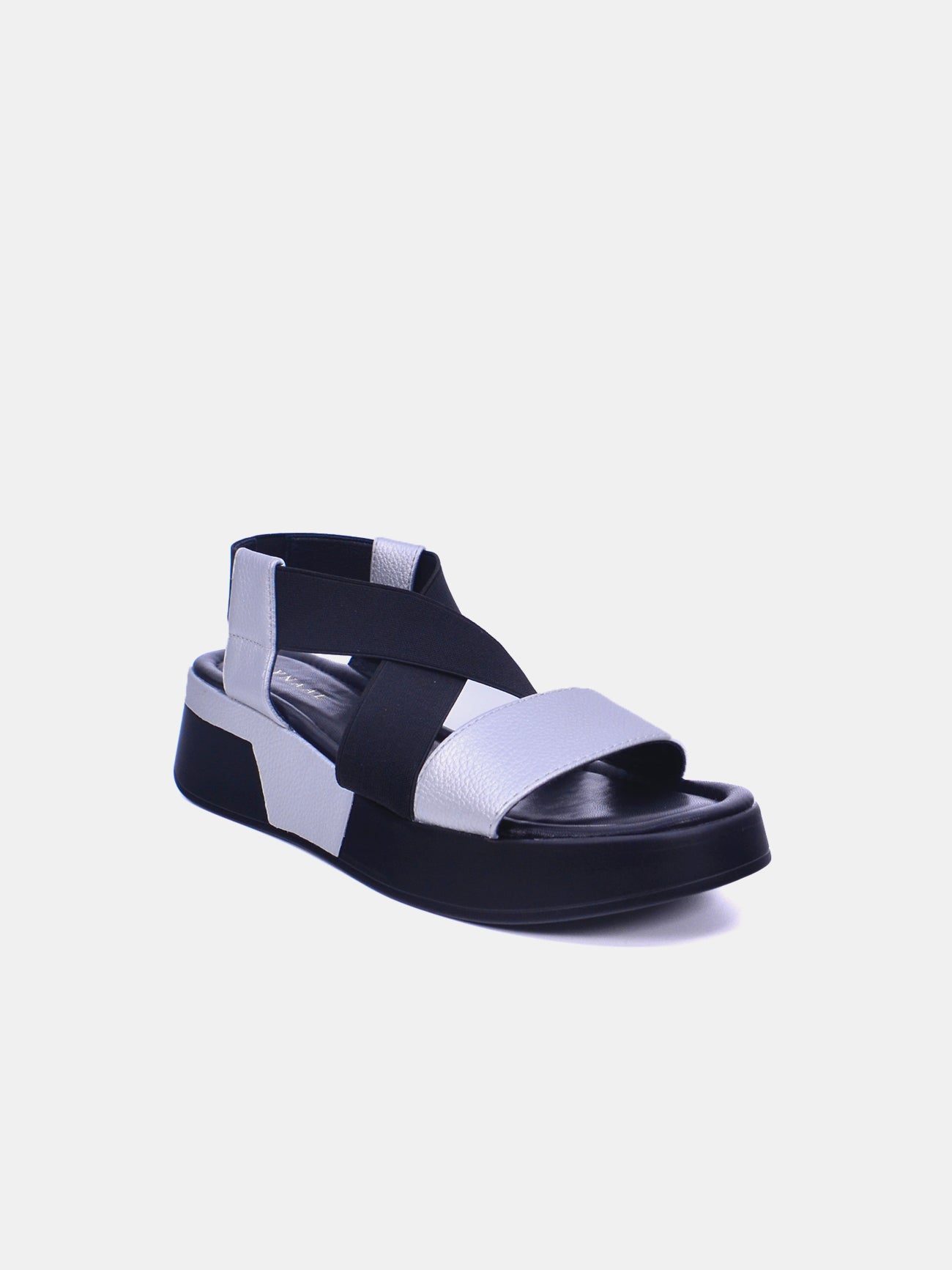 Mynaal Seraphina Women's Flatform Sandals #color_Silver