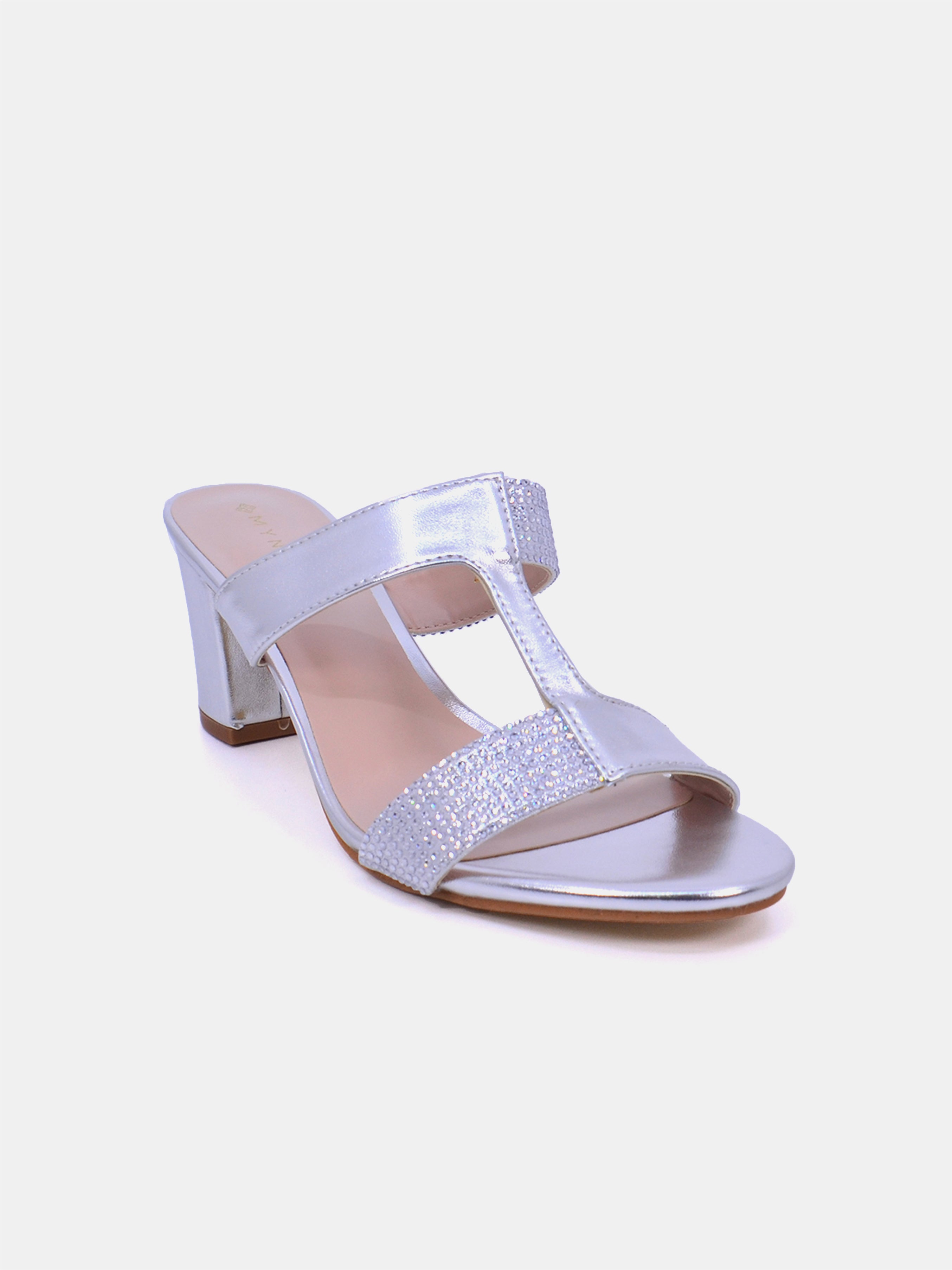Mynaal Zafrina Women's Sandals #color_silver