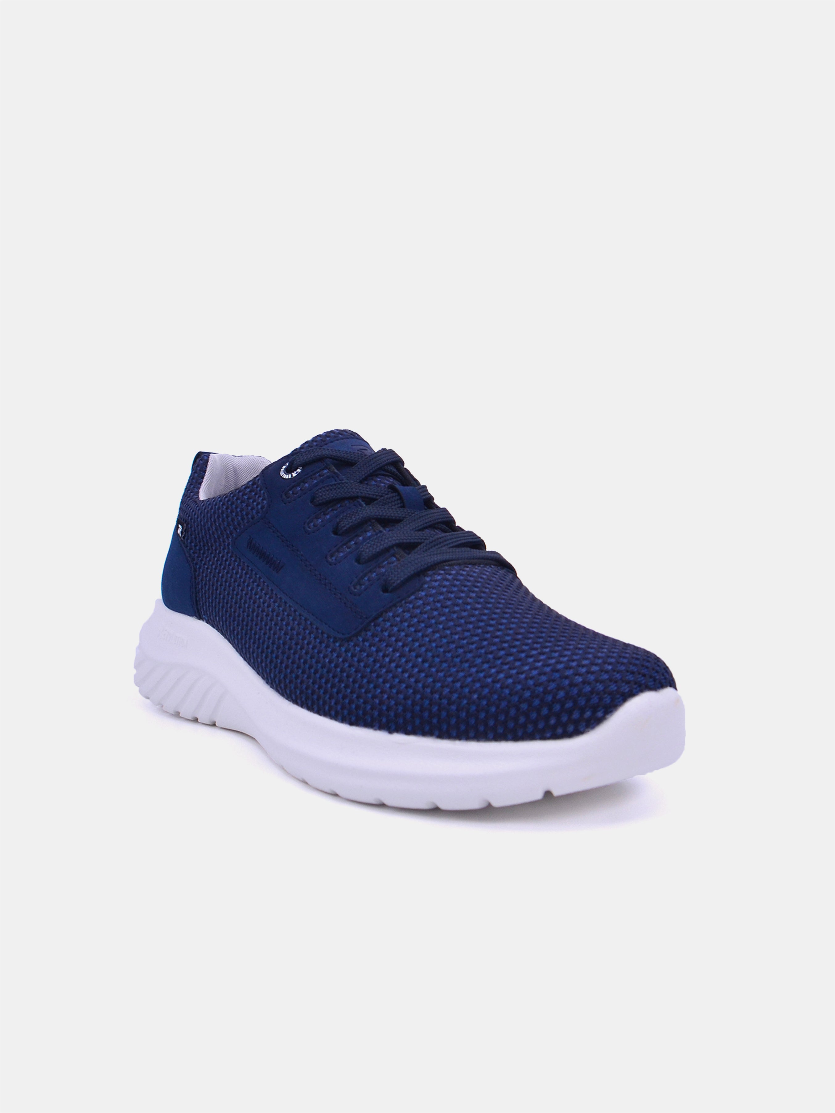 Rieker U0503 Men Casual Trainers #color_Blue