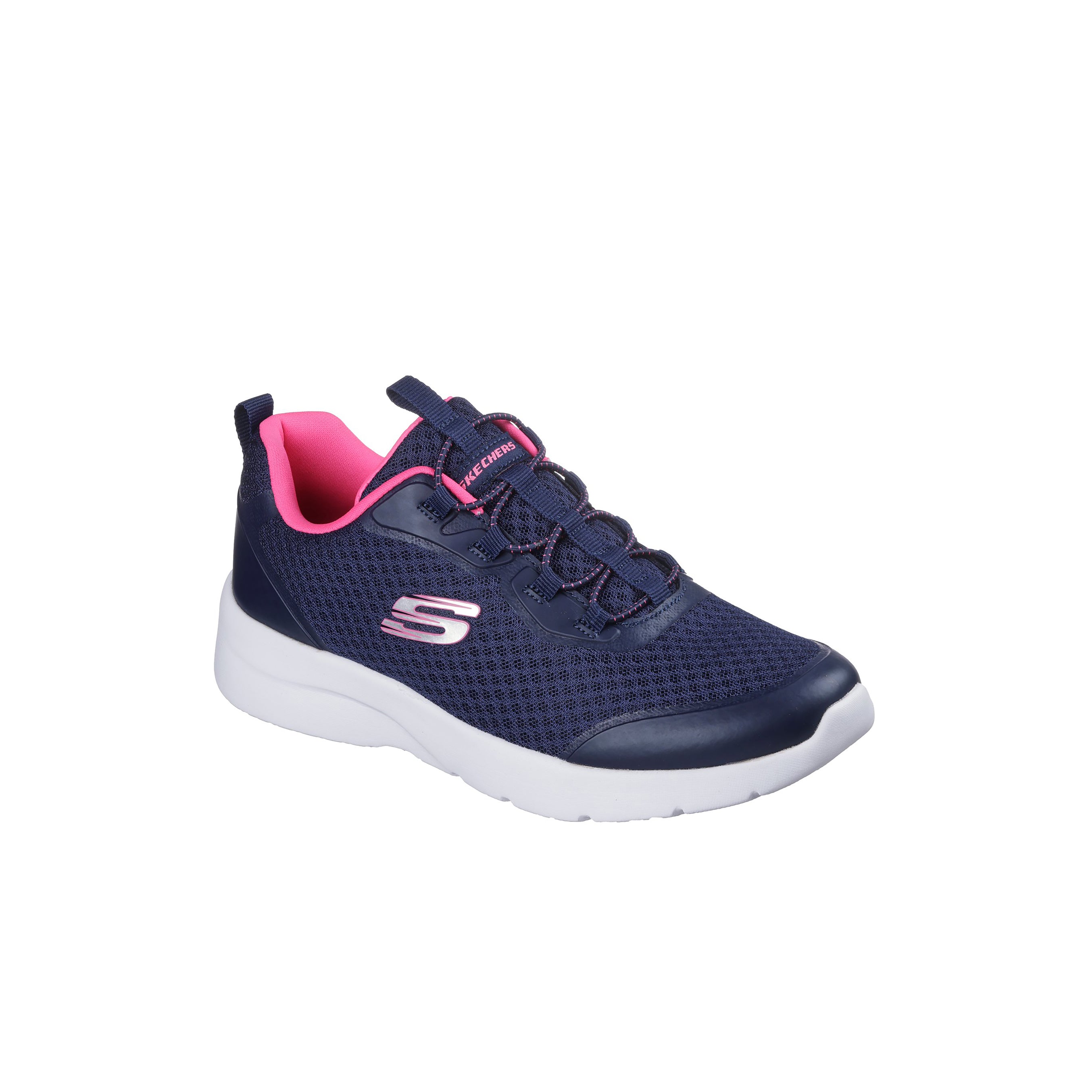 Skechers Women's Dynamight 2.0 - Social Orbit Shoes #color_Navy