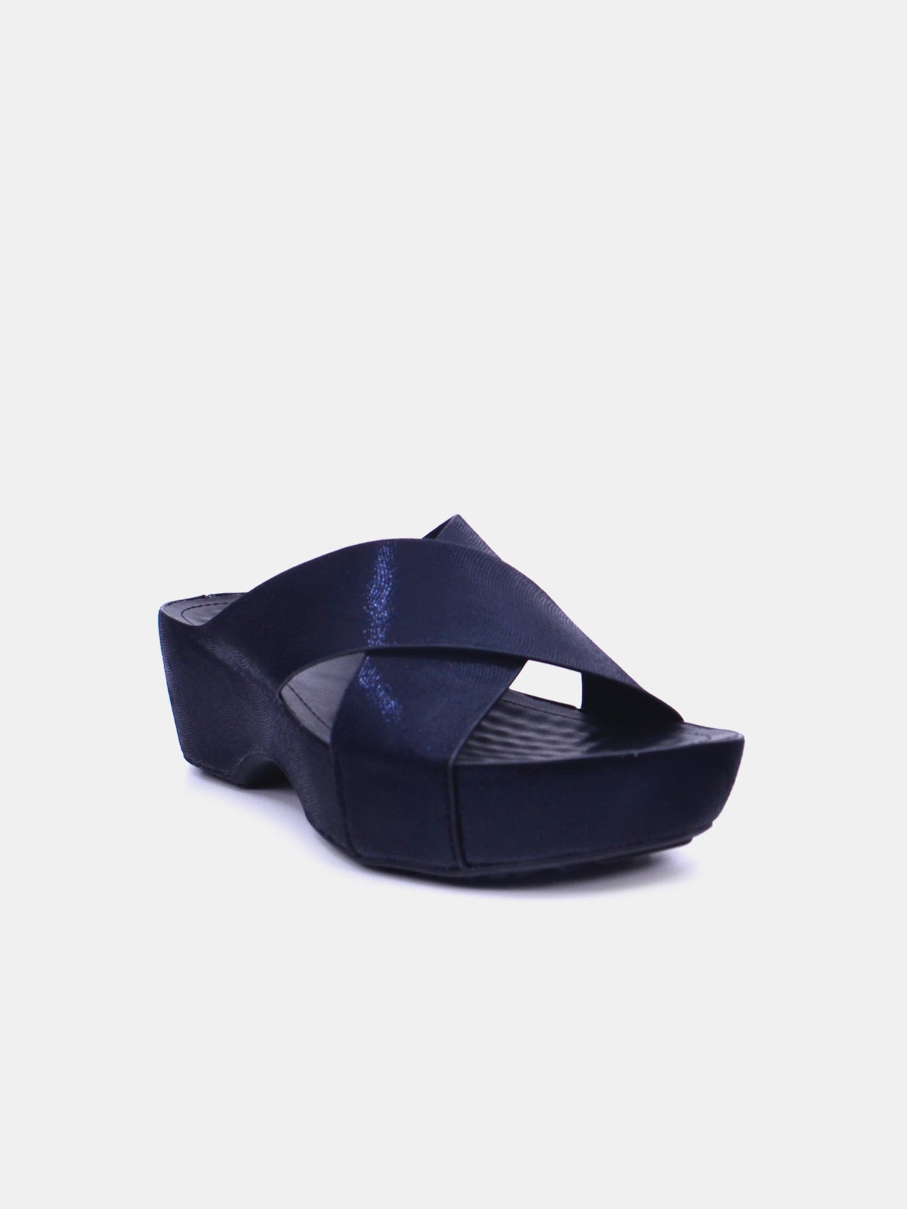 Michelle Morgan 214RJ955 Women's Wedge Sandals #color_Black