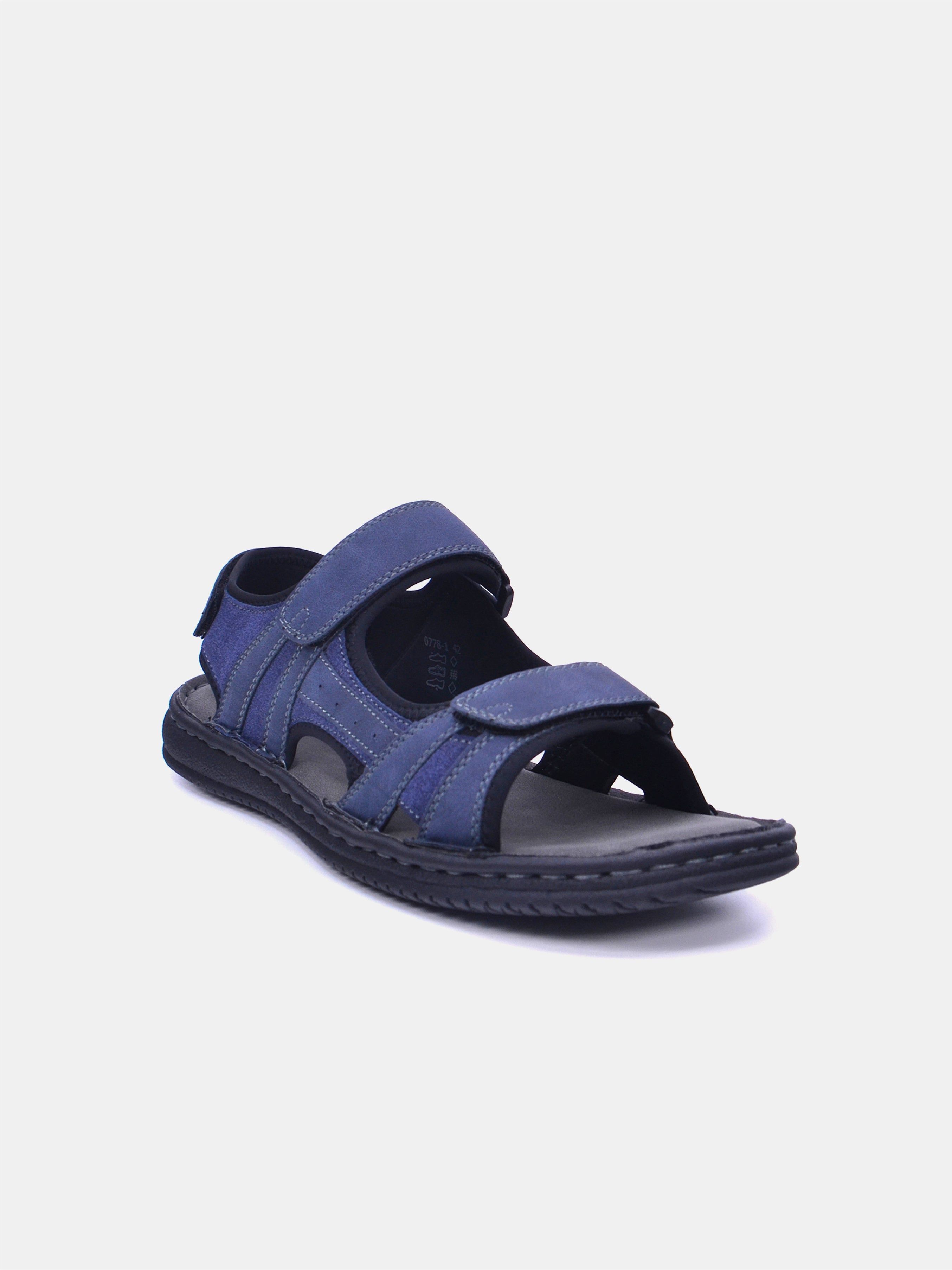 Barjeel Uno 0778-1 Men Casual Sandals #color_Navy
