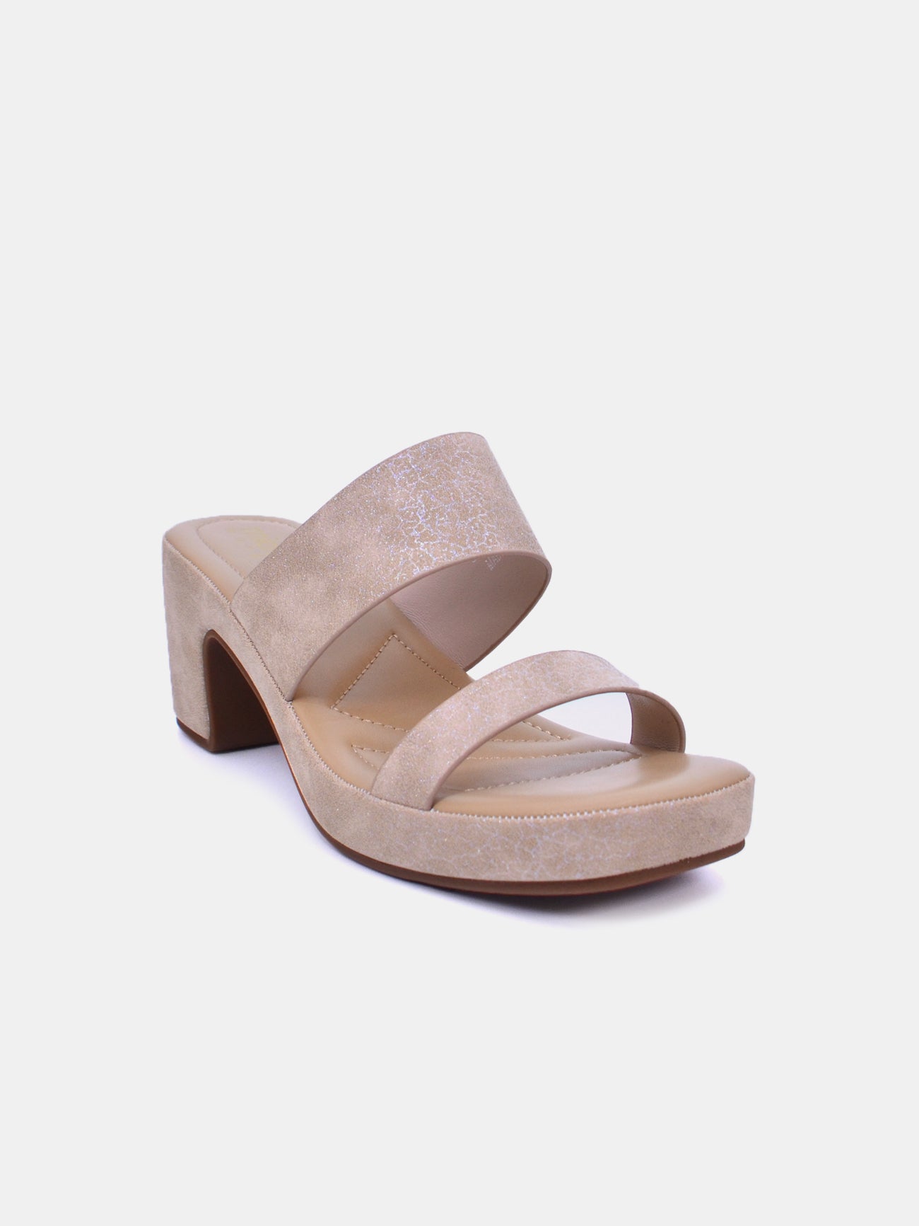 Michelle Morgan 314ZD23D Women's Heeled Sandals #color_Beige