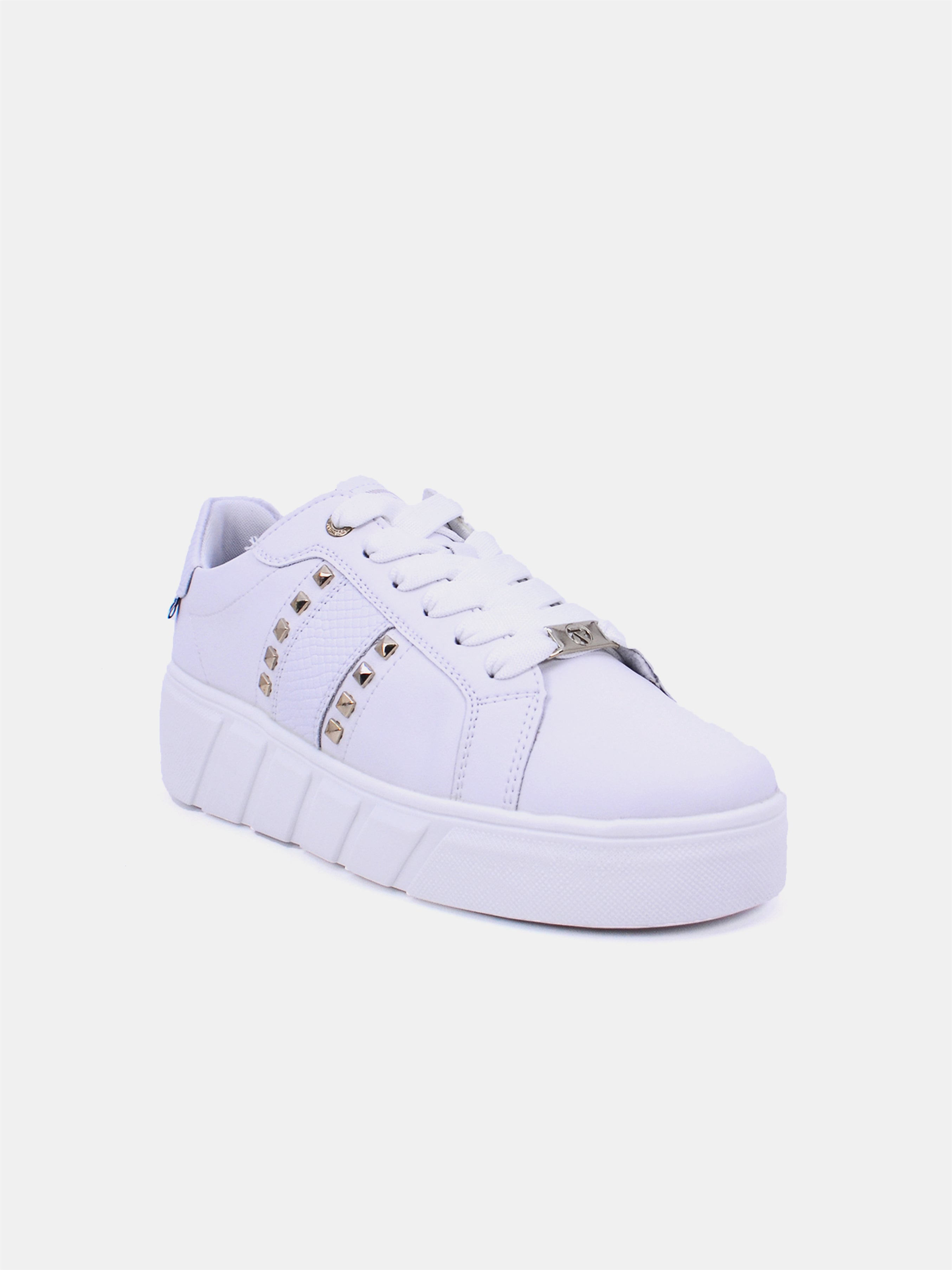 Rieker W0506 Women Casual Shoes #color_White