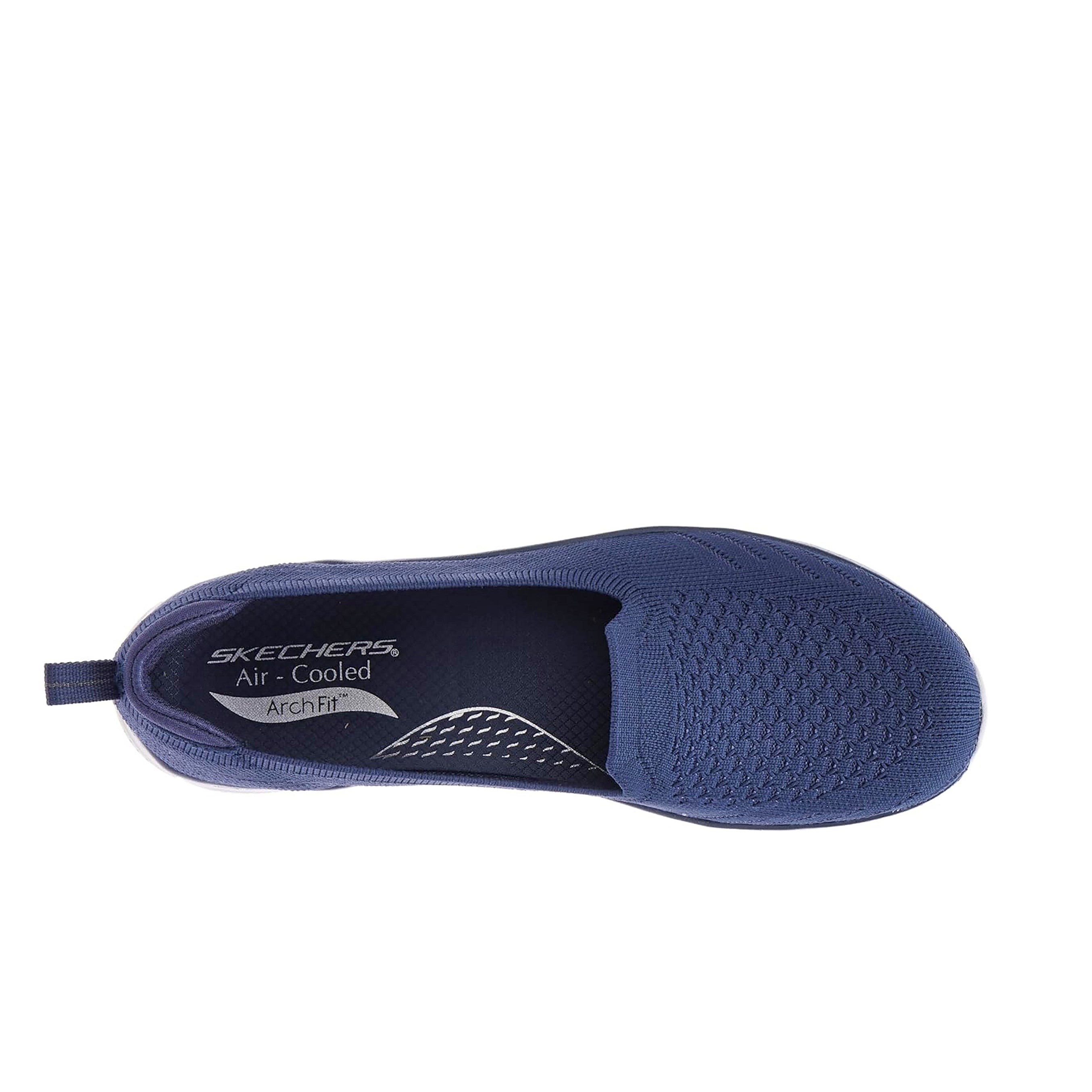 Skechers Women's Arch Fit Sunny - Comfort Flow Shoes #color_navy