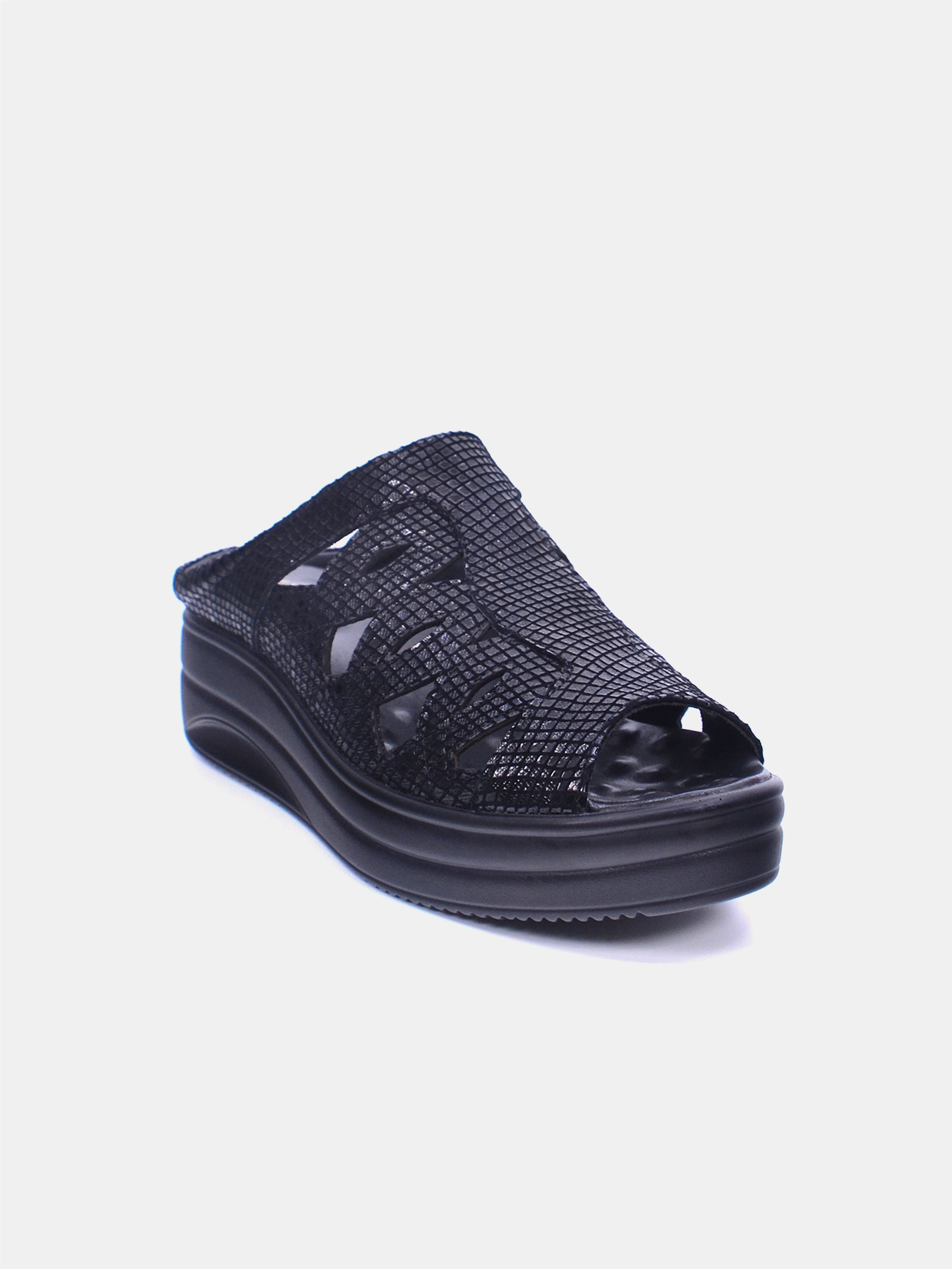 Mynaal Qareen Women's Sandals #color_black