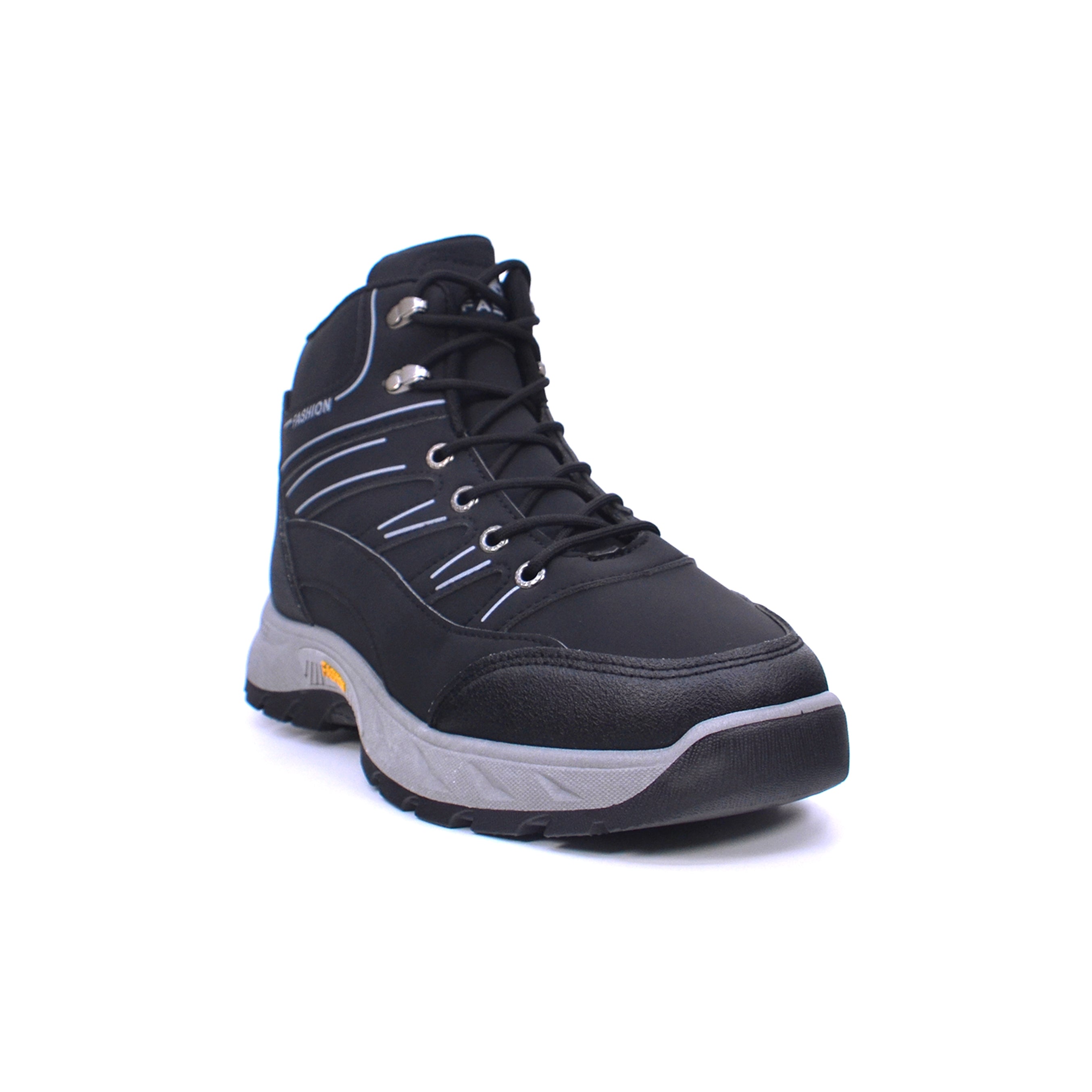 Rest F885 Men's Casual Boots #color_Black