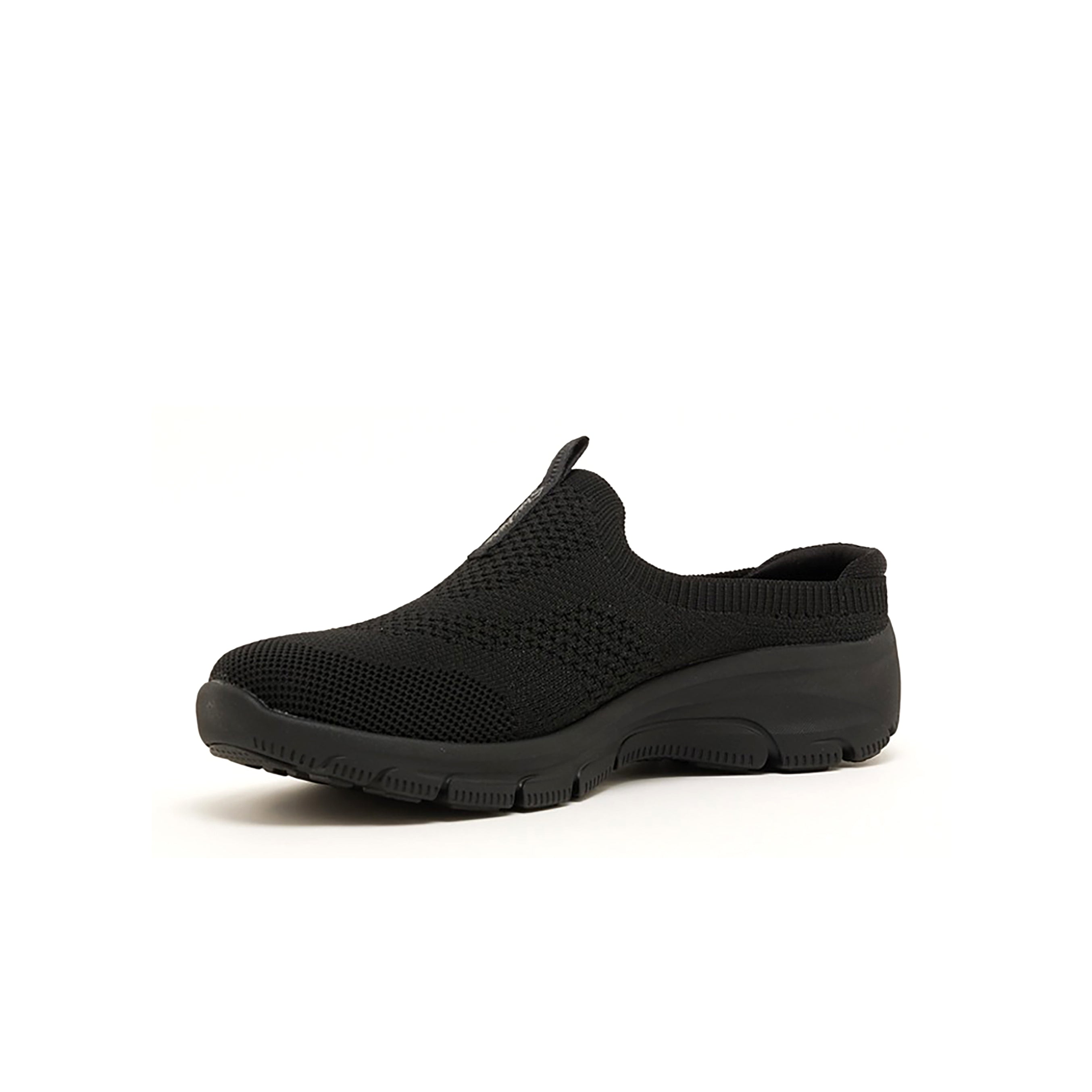 Skechers Women's Relaxed Fit: Easy Going Shoes #color_Black