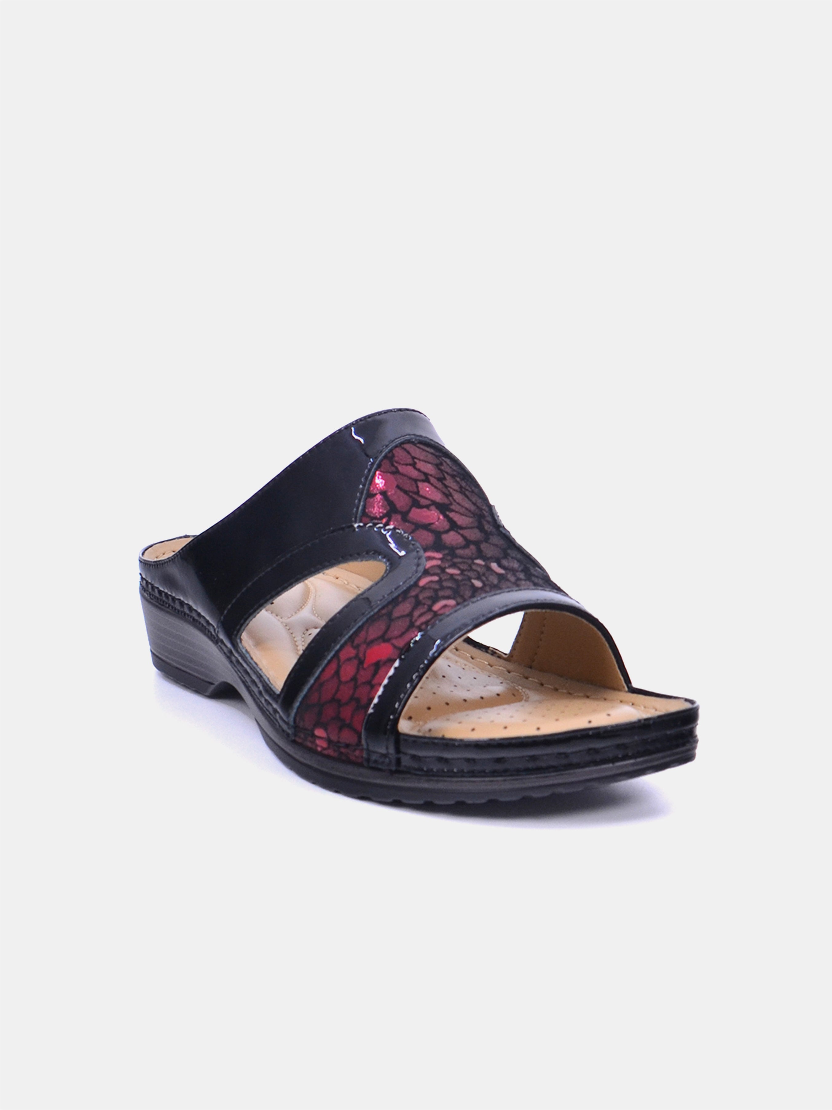 Mynaal Floriane Women's Sandals #color_maroon