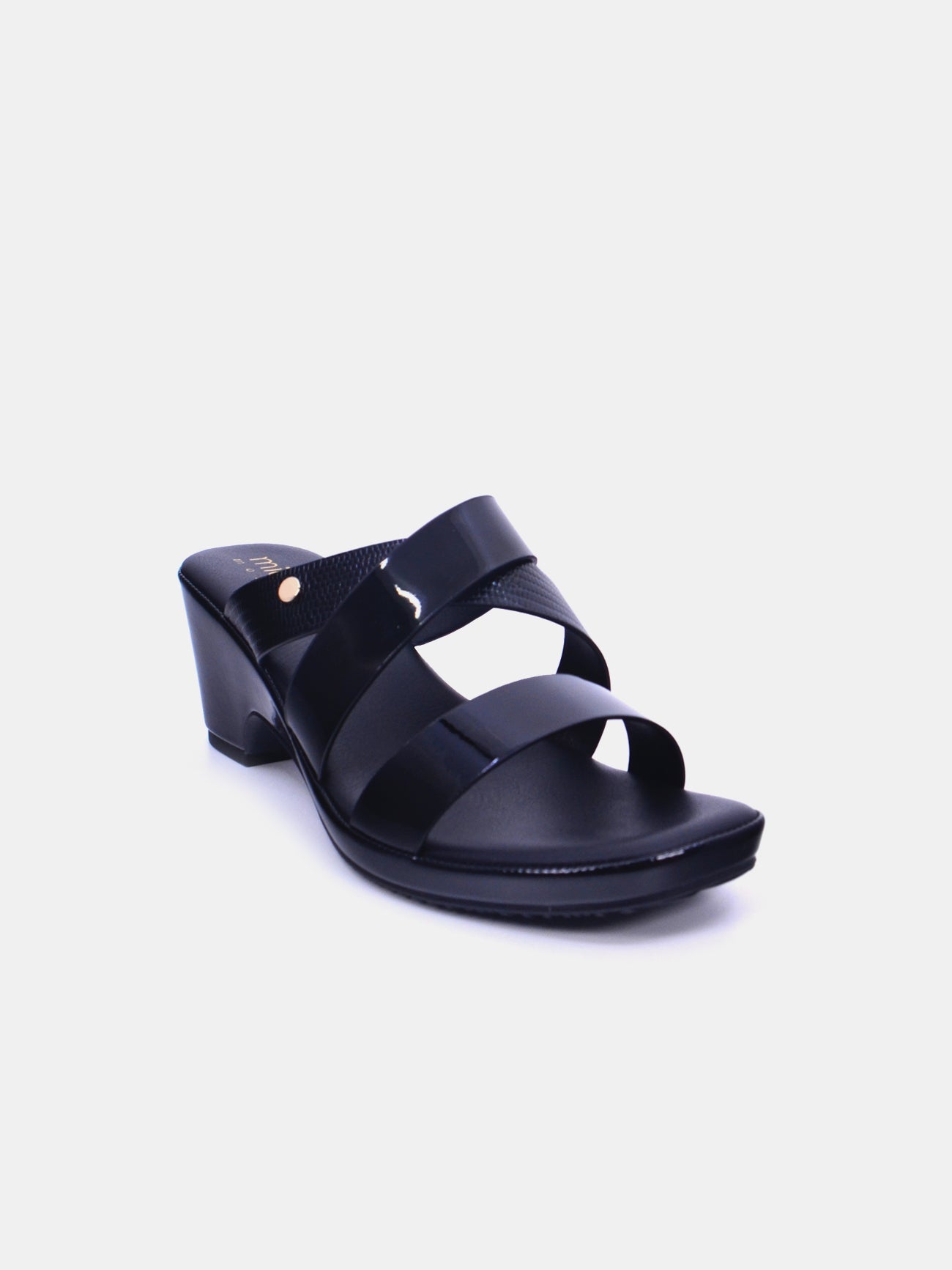 Michelle Morgan 114RJ217 Women's Heeled Sandals #color_Black
