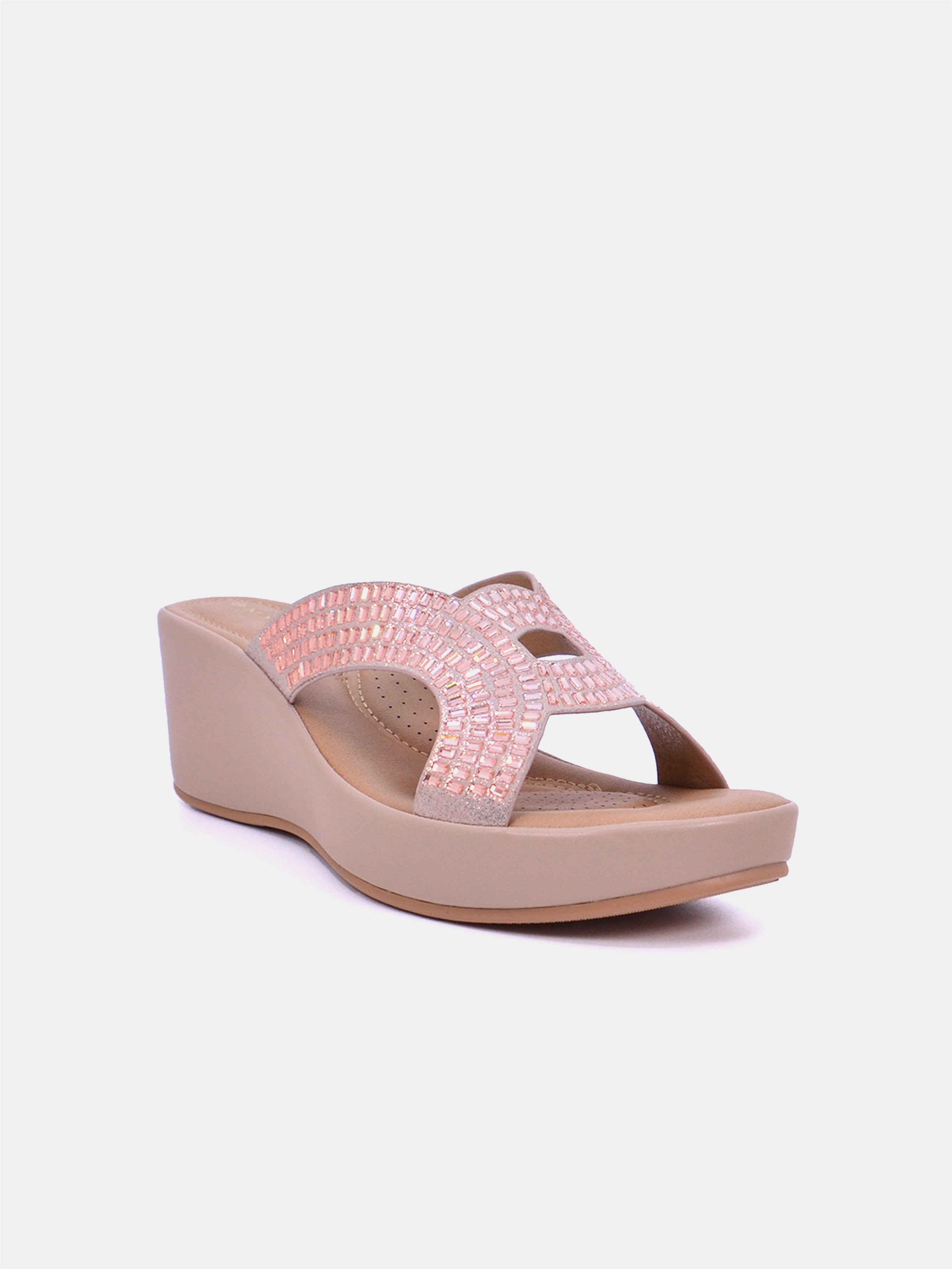 Mynaal Ayzara Women's Sandals #color_rose gold