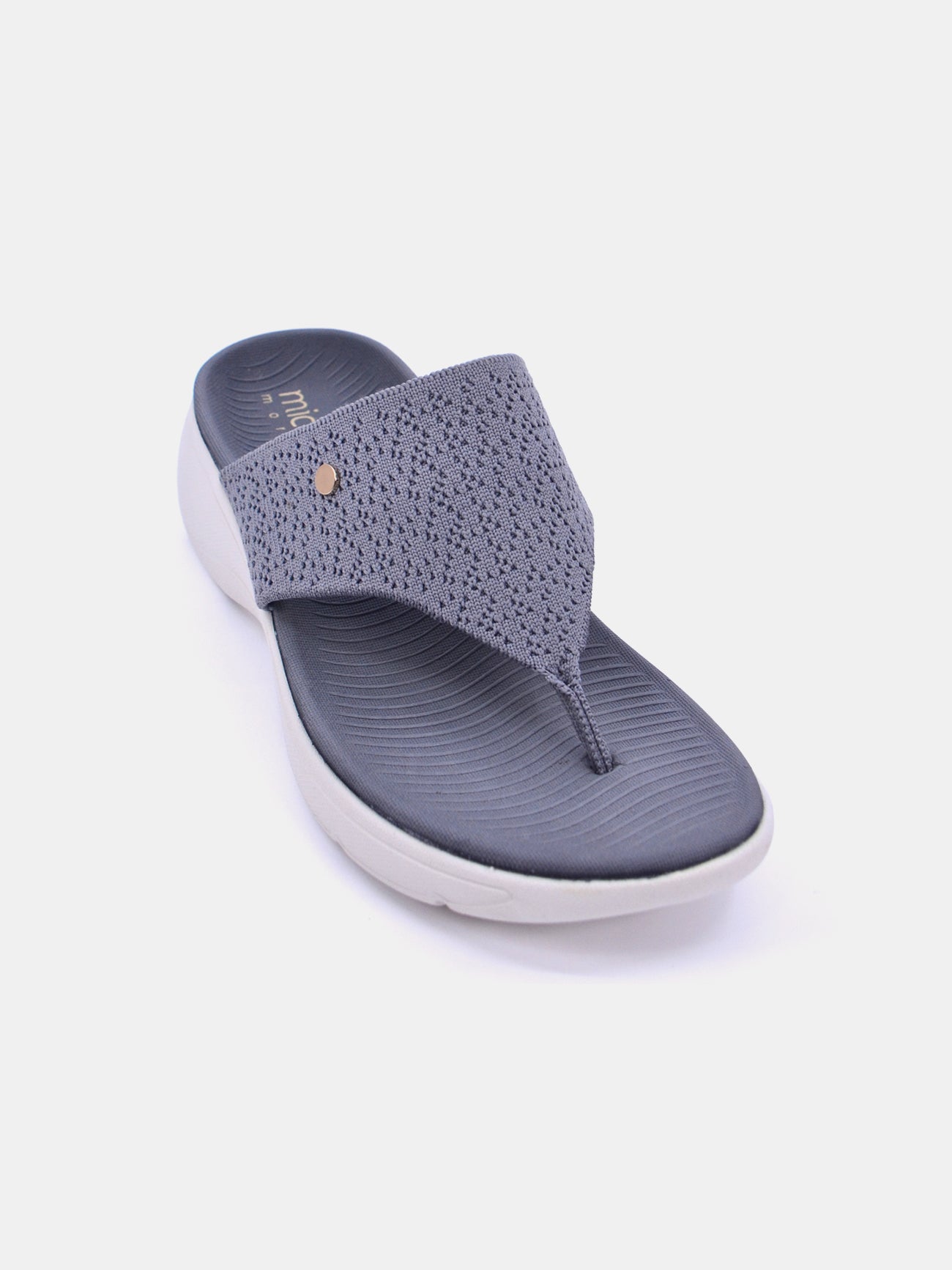 Michelle Morgan 214RJ532 Women's Casual Sandals #color_Gray