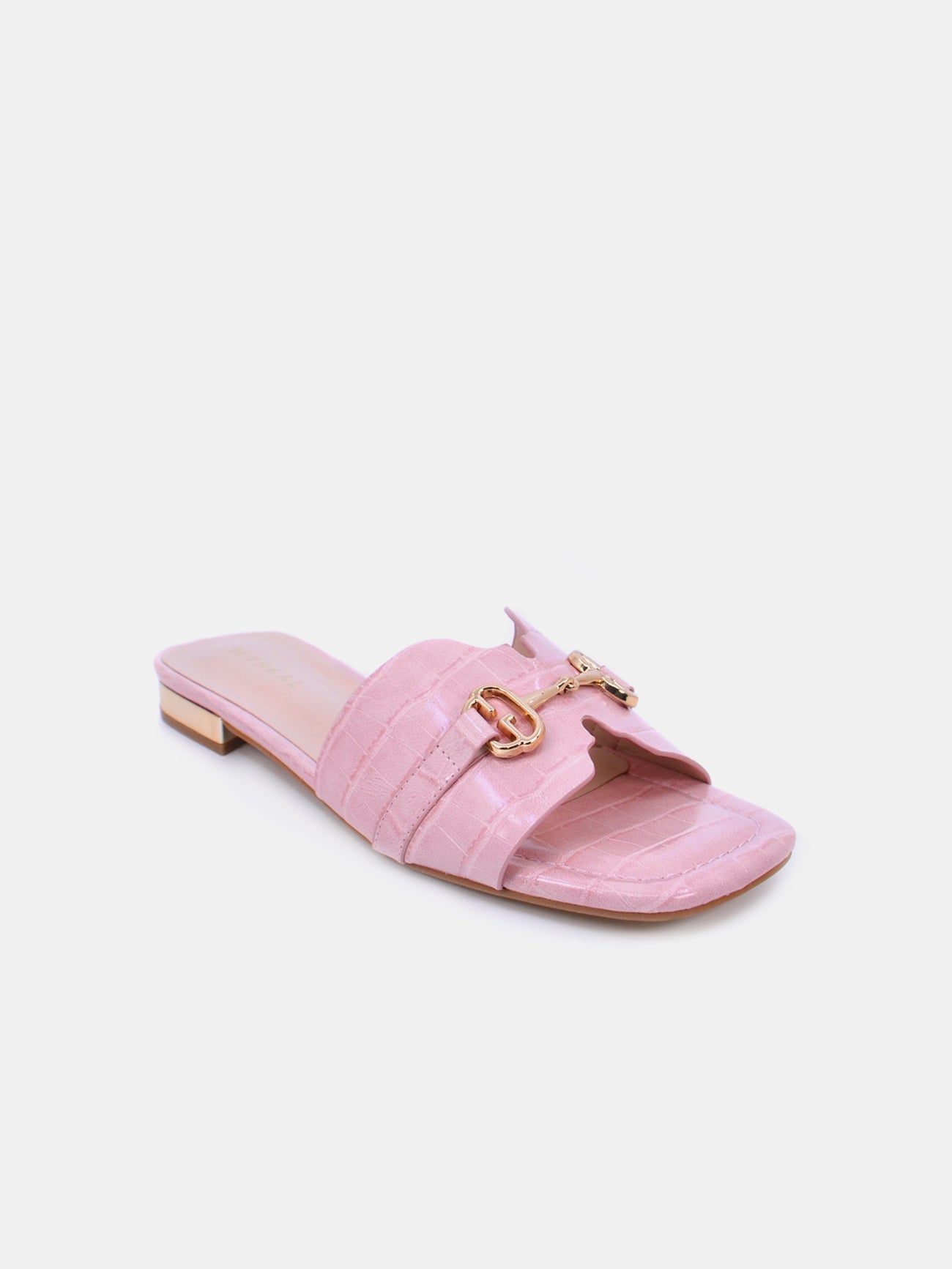 Mynaal Azmara Women's Flat Sandals #color_Pink