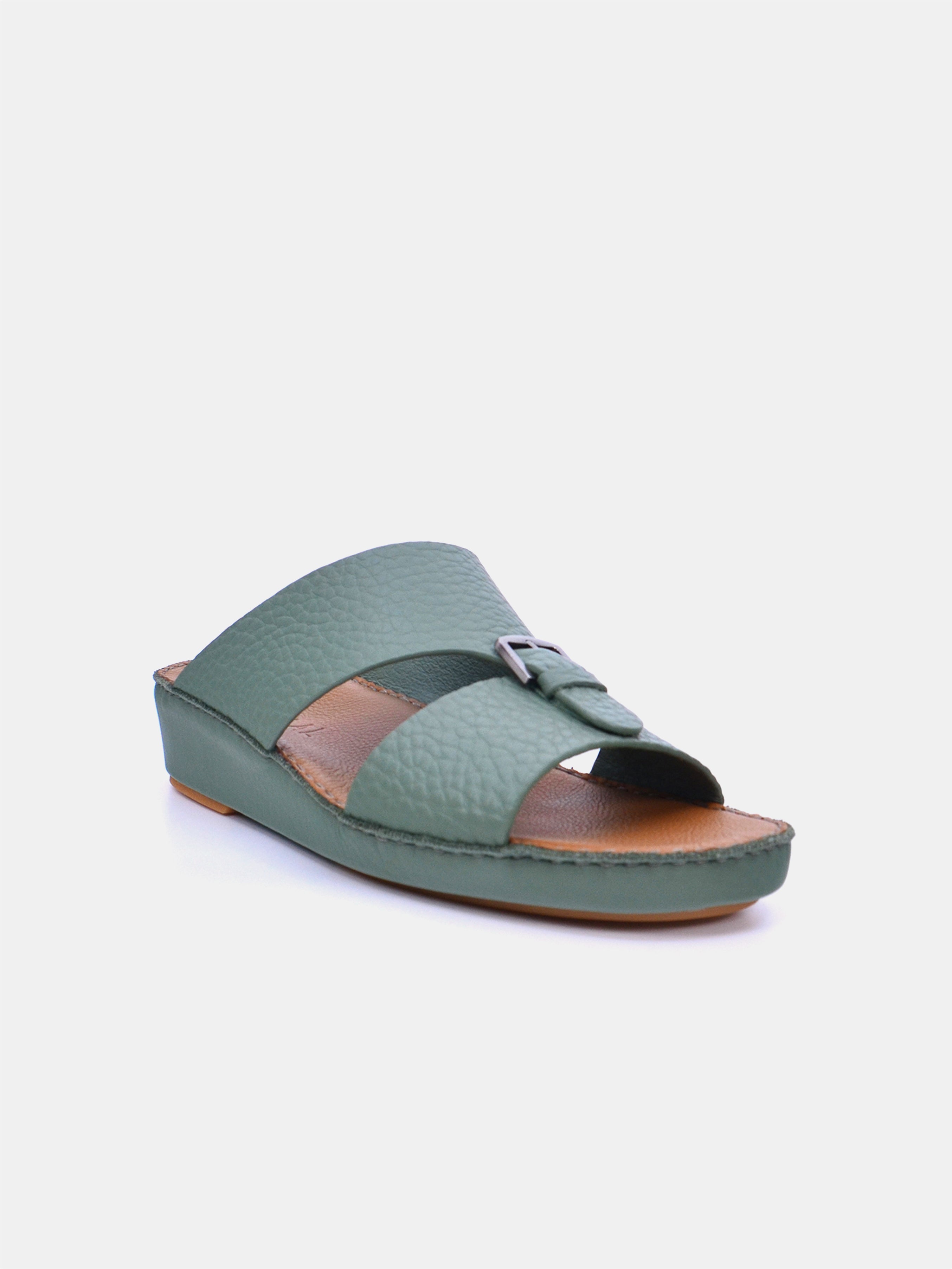Mynaal B118 Men's Arabic Sandals #color_Brown