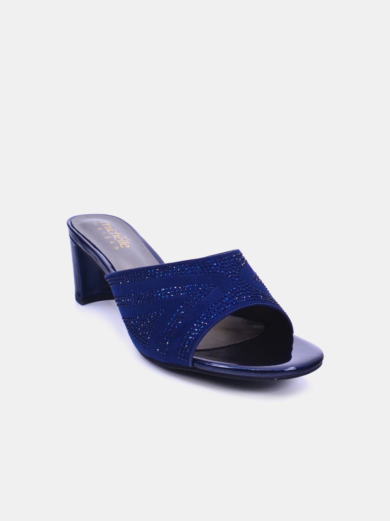 Michelle Morgan 314RJ199 Women's Heeled Sandals #color_Navy