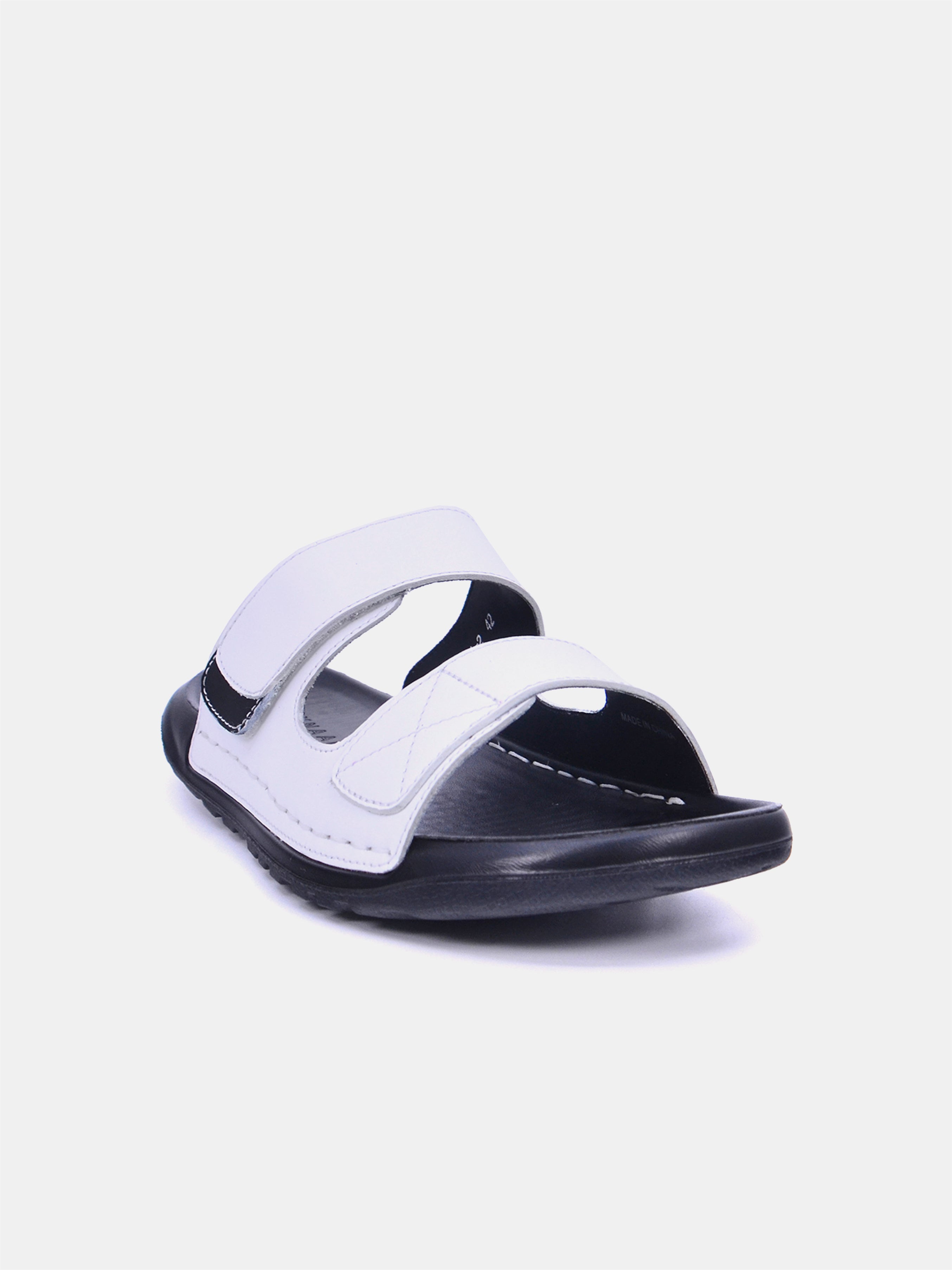 Mynaal Zayel Men's Sandals #color_white