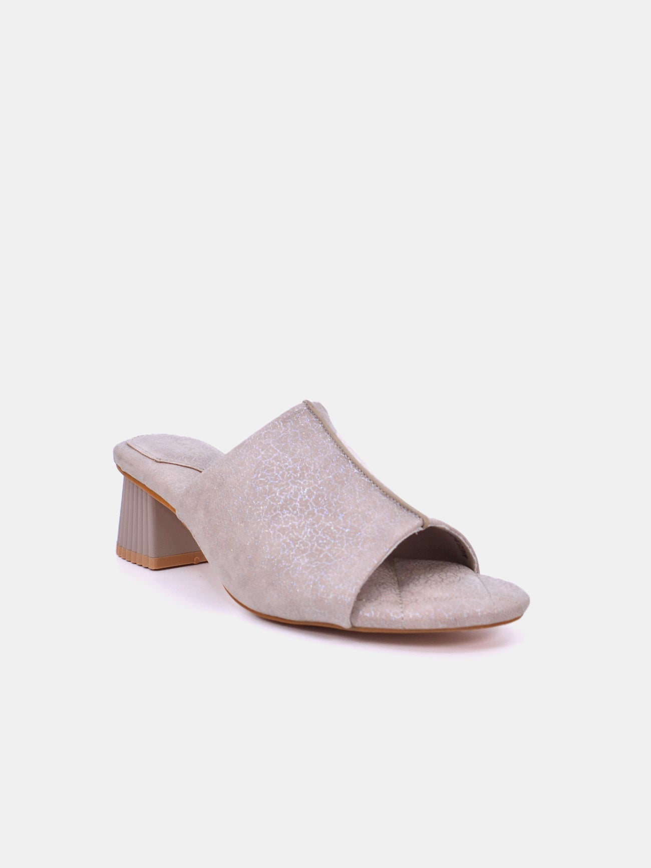 Mynaal Omira Women's Block Heel Sandals #color_Beige