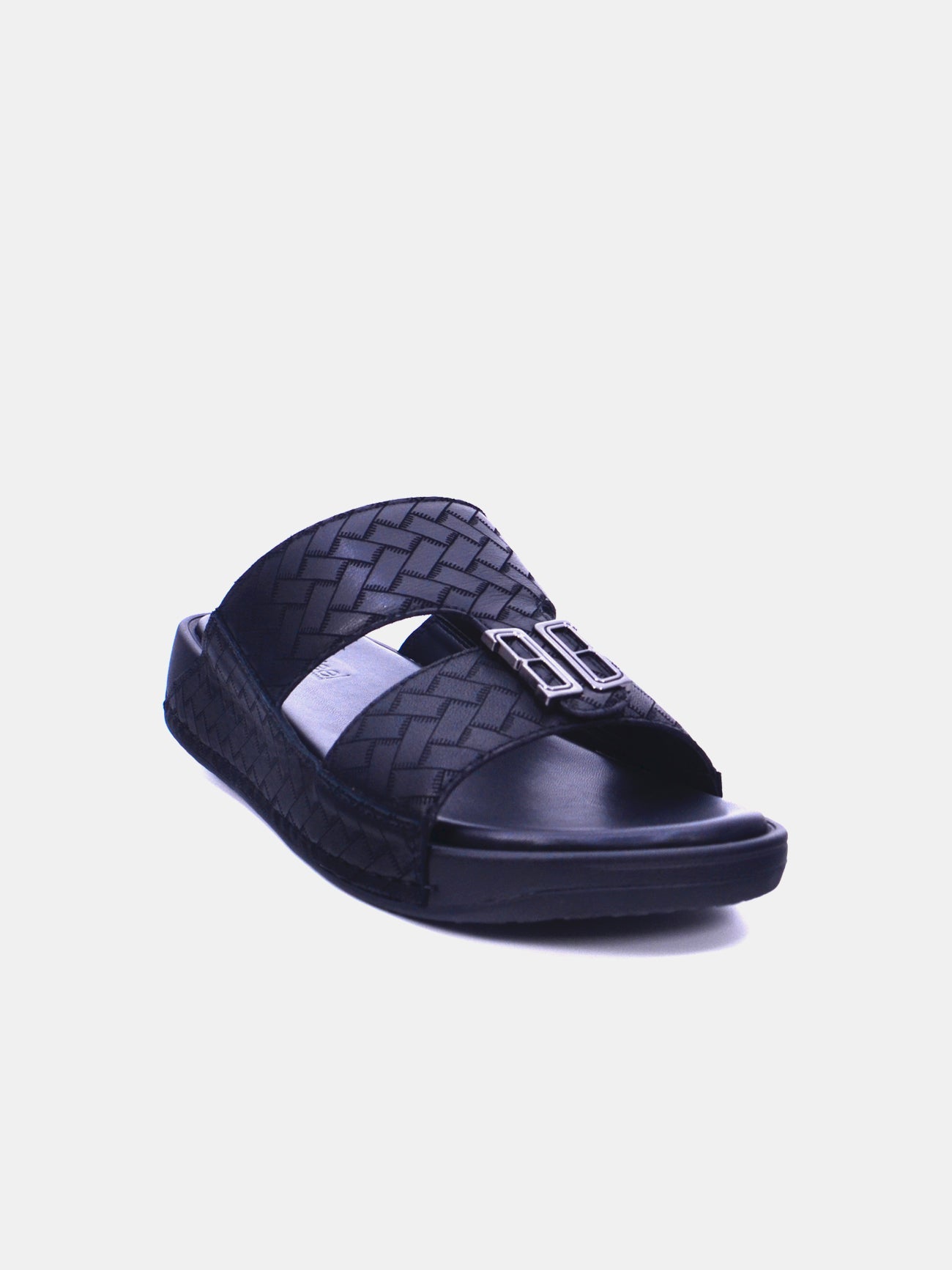 Barjeel Uno 2368-1 Men's Arabic Sandals #color_black