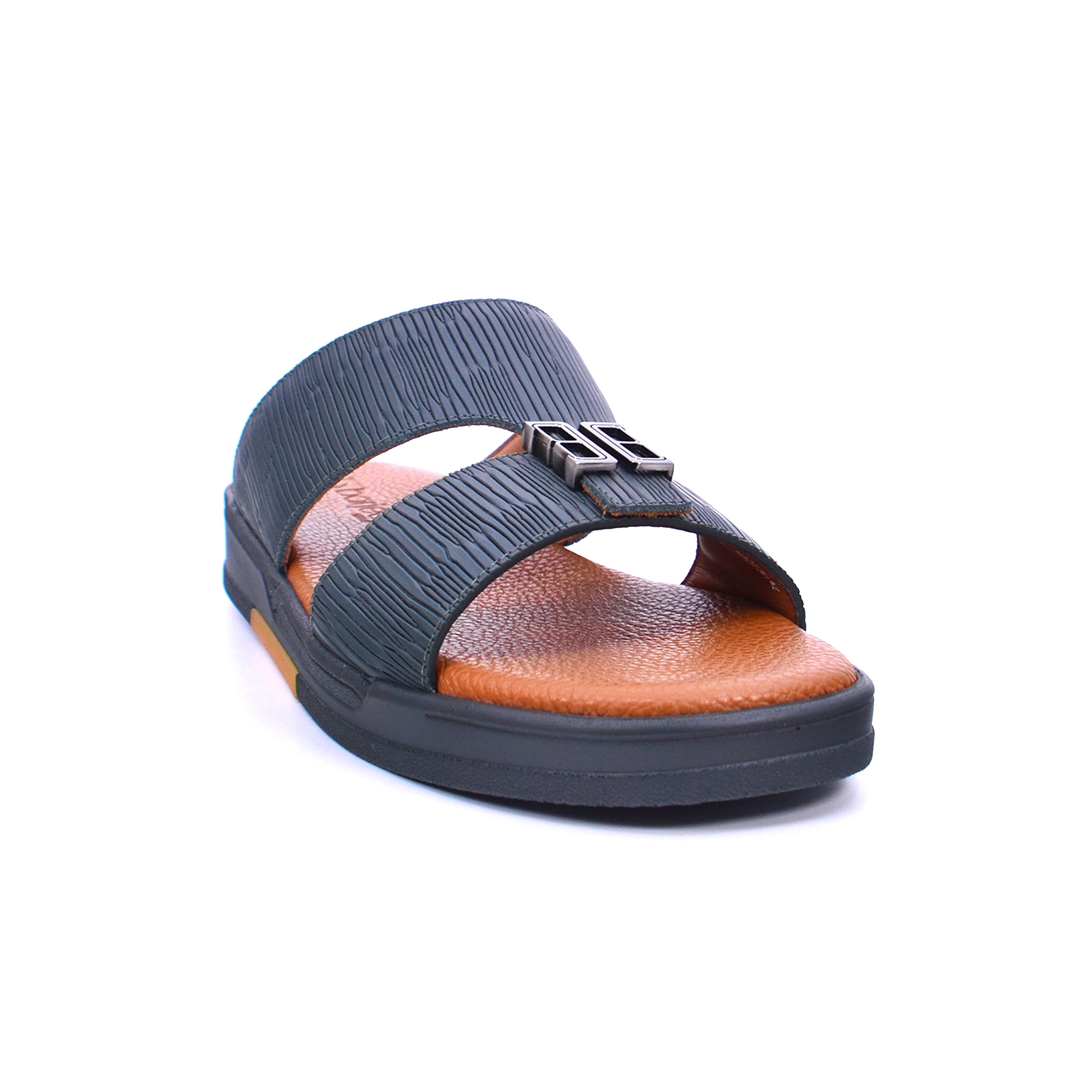 Barjeel Uno MSA139 B Boys Arabic Sandals #color_Olive