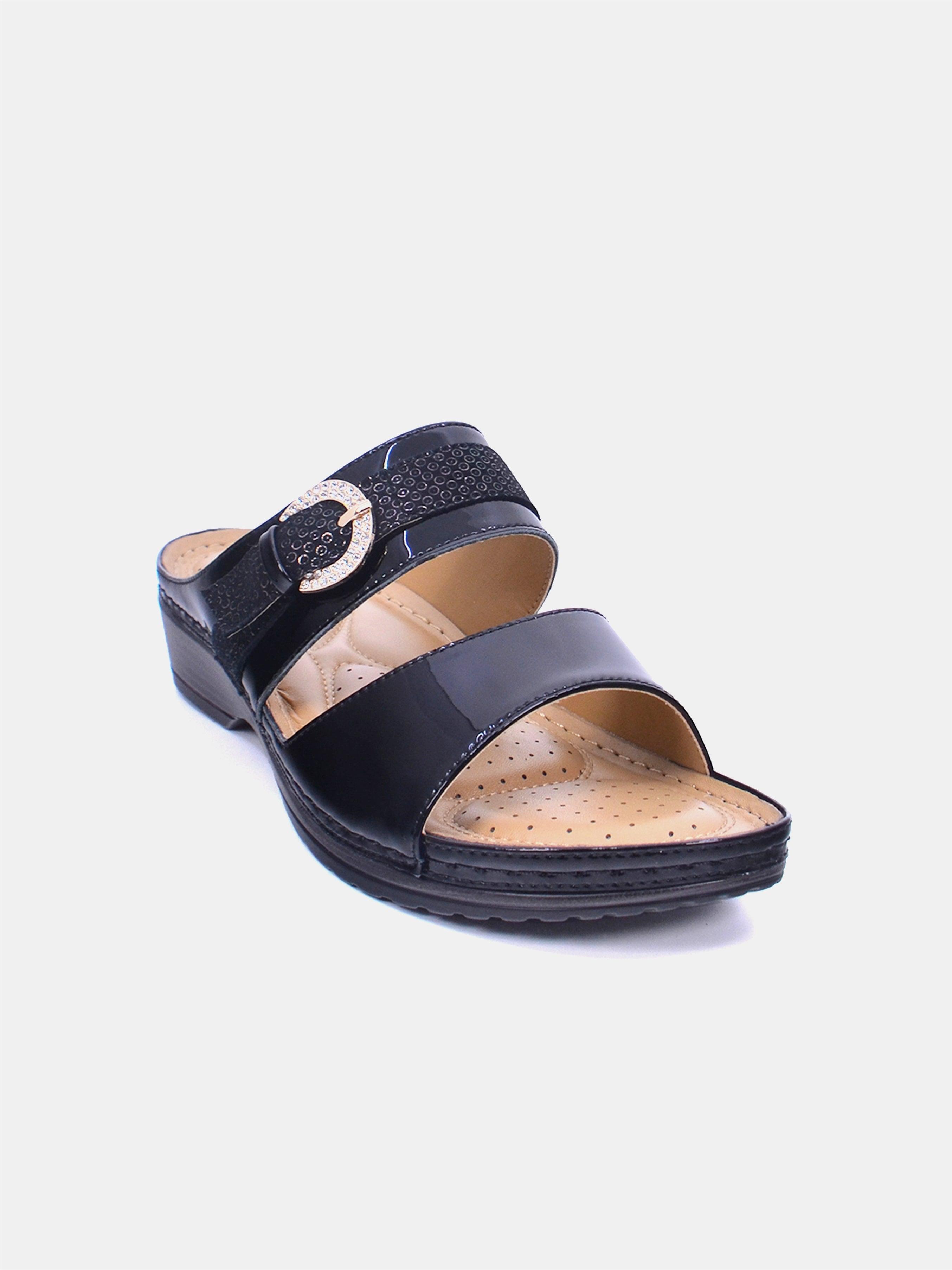 Mynaal Fahima Women's Sandals #color_black