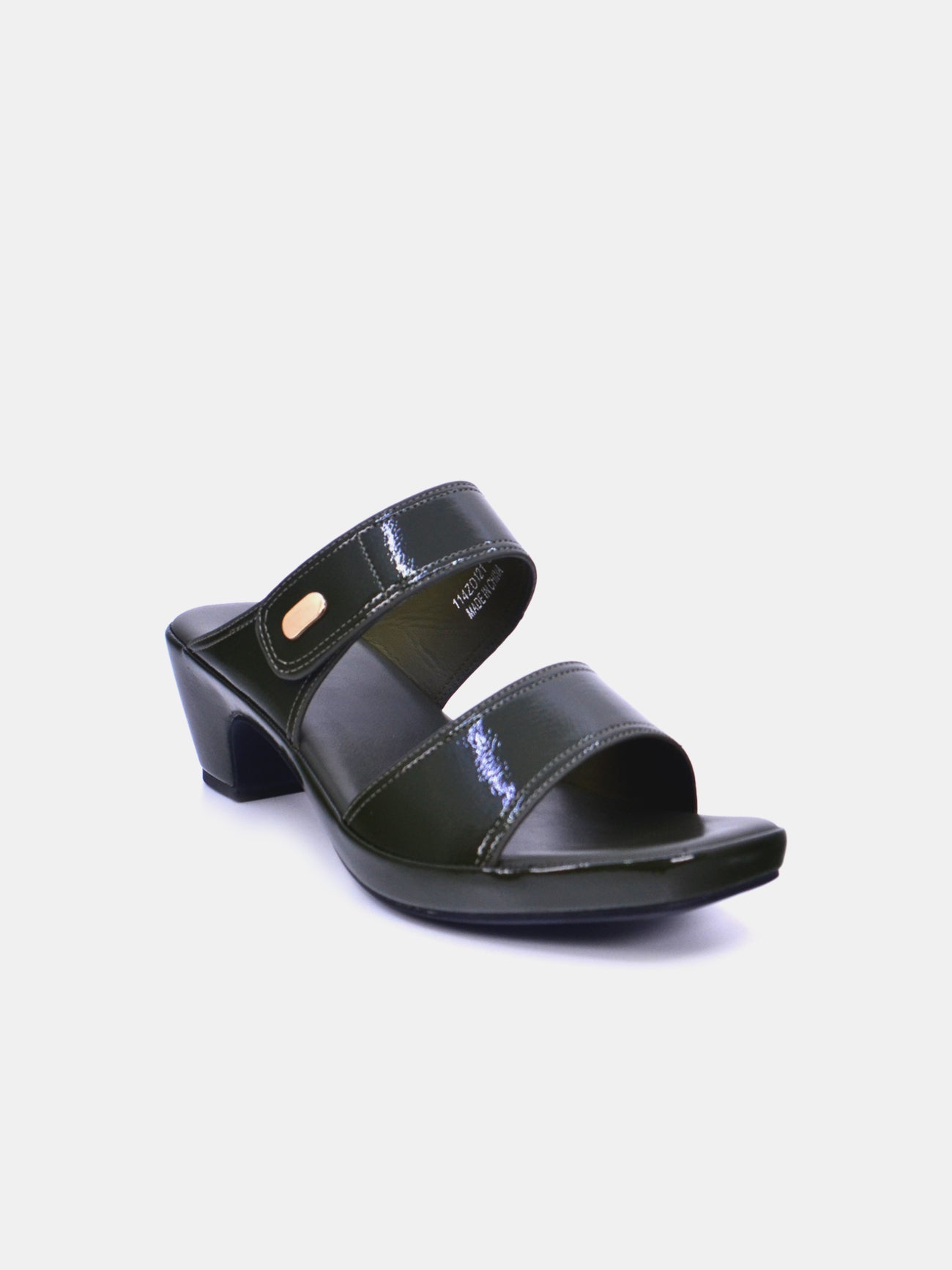 Michelle Morgan 114ZD121 Women's Heeled Sandals #color_Green