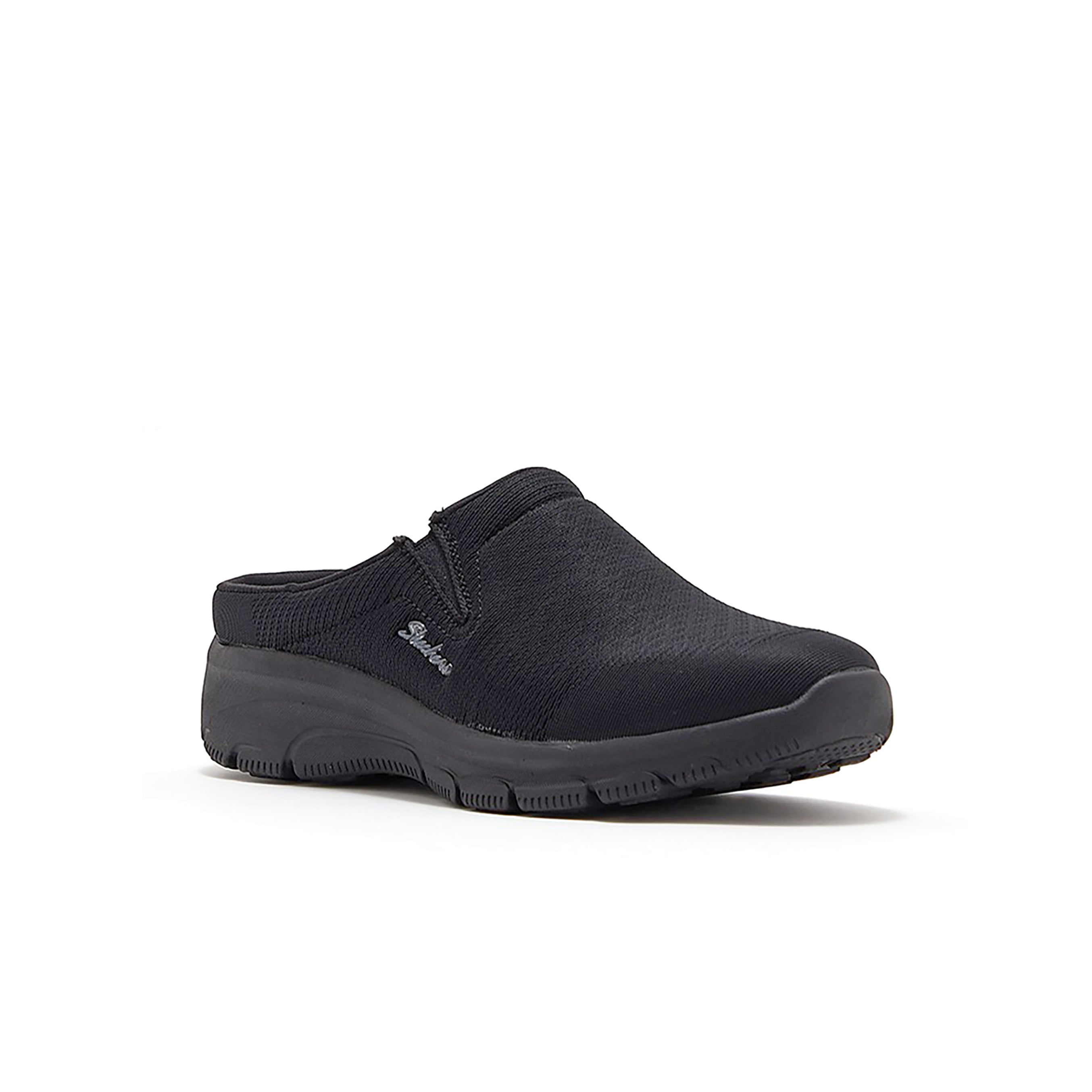 Skechers Women's Easy Going - Sundown Shoes #color_Black