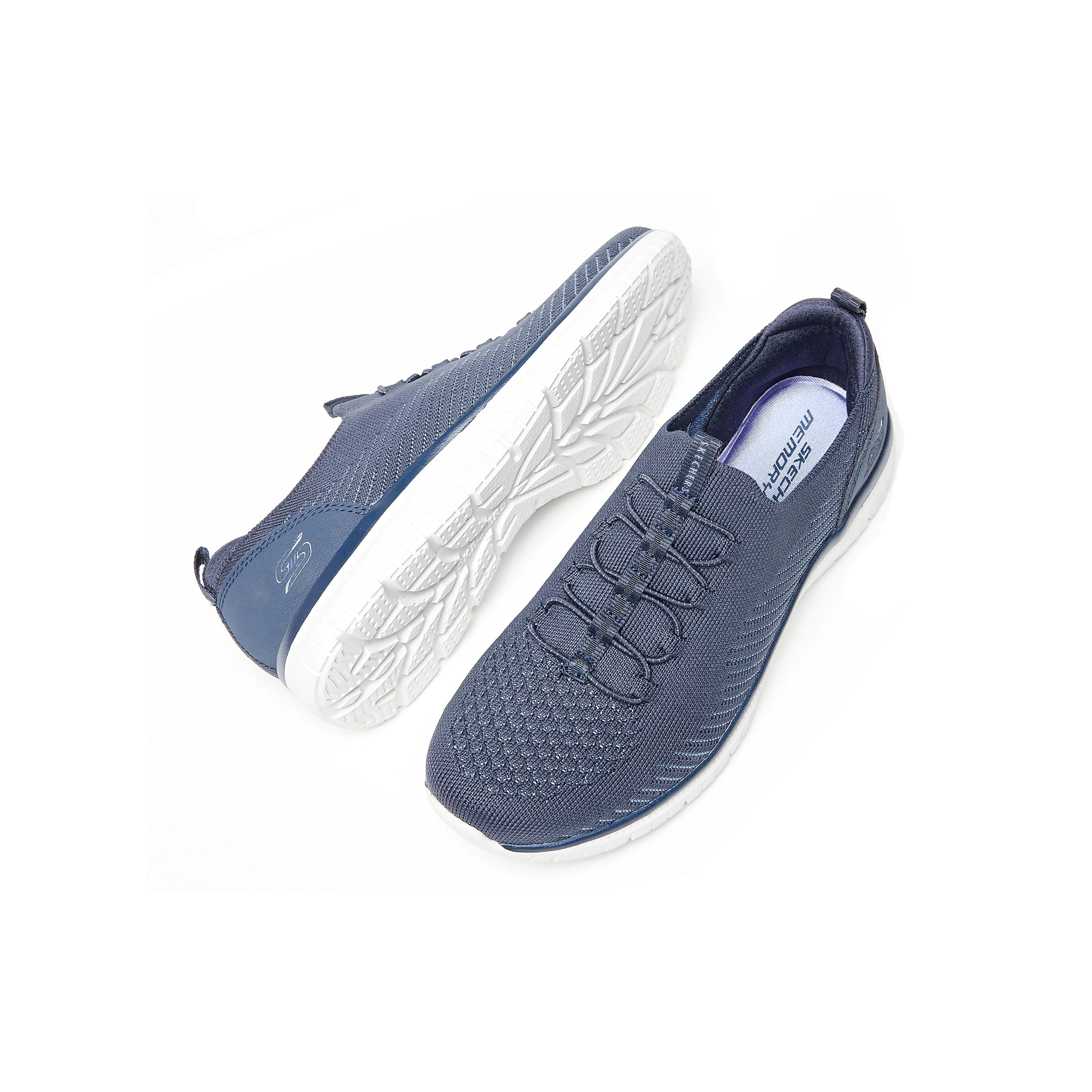 Skechers Women's Sport Active Virtue - Twilight Shoes #color_Navy