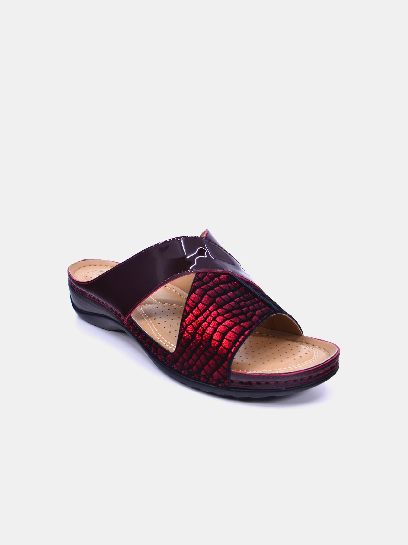 Michelle Morgan 88909-8 Women's Sandals #color_Maroon