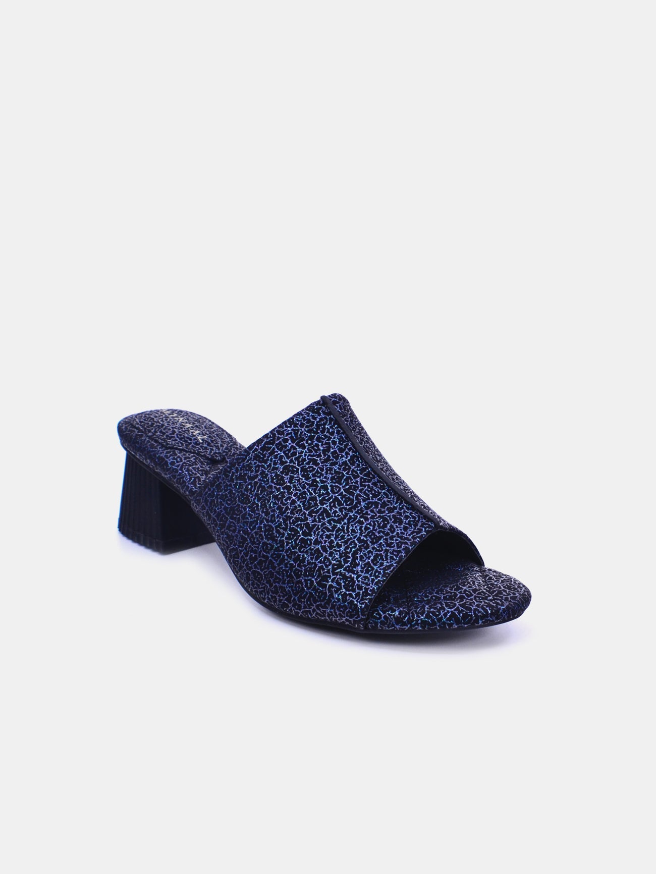 Mynaal Omira Women's Block Heel Sandals #color_Black