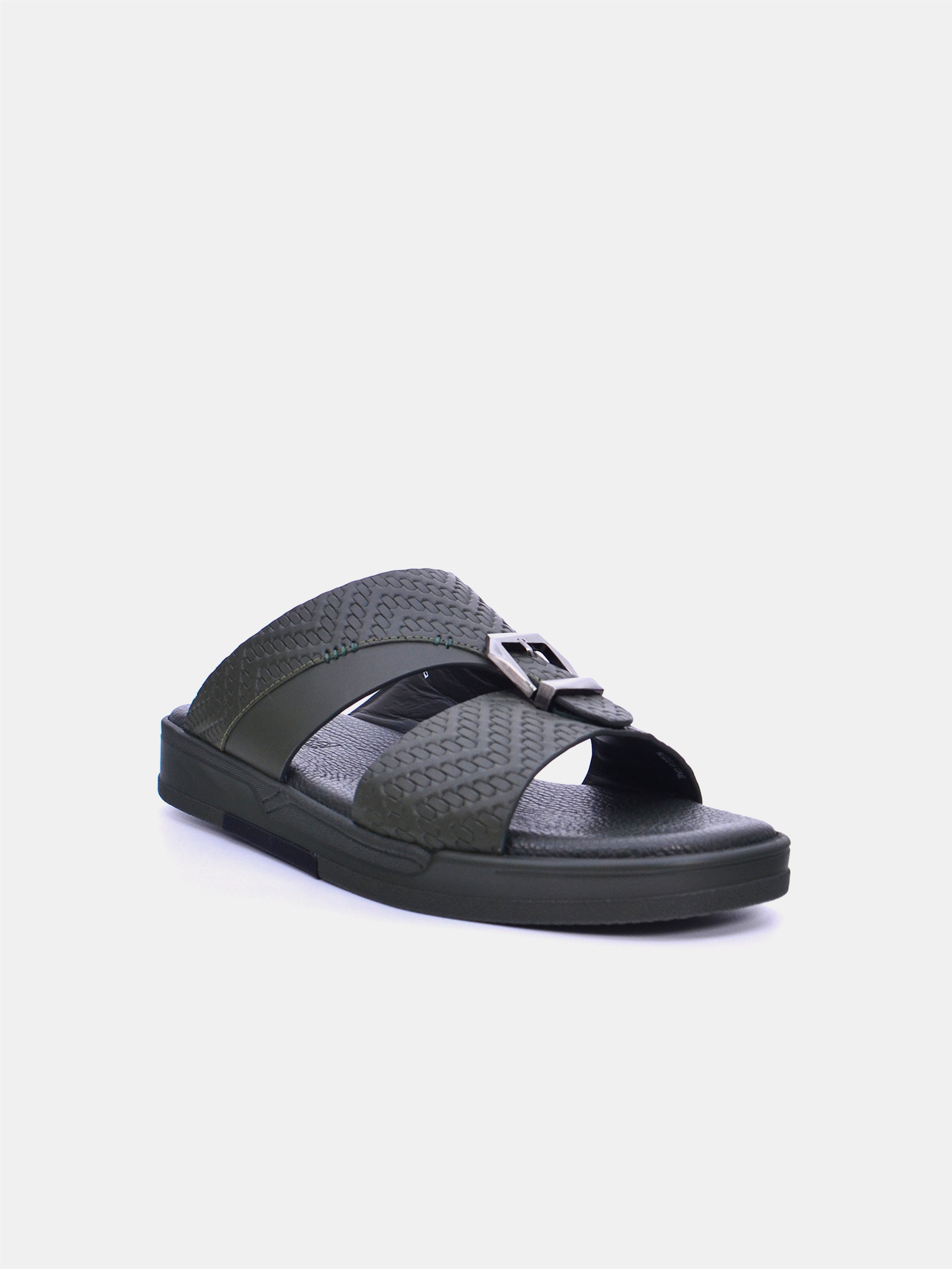 Barjeel Uno TAM Sole B-120 Men Arabic Sandals #color_Green