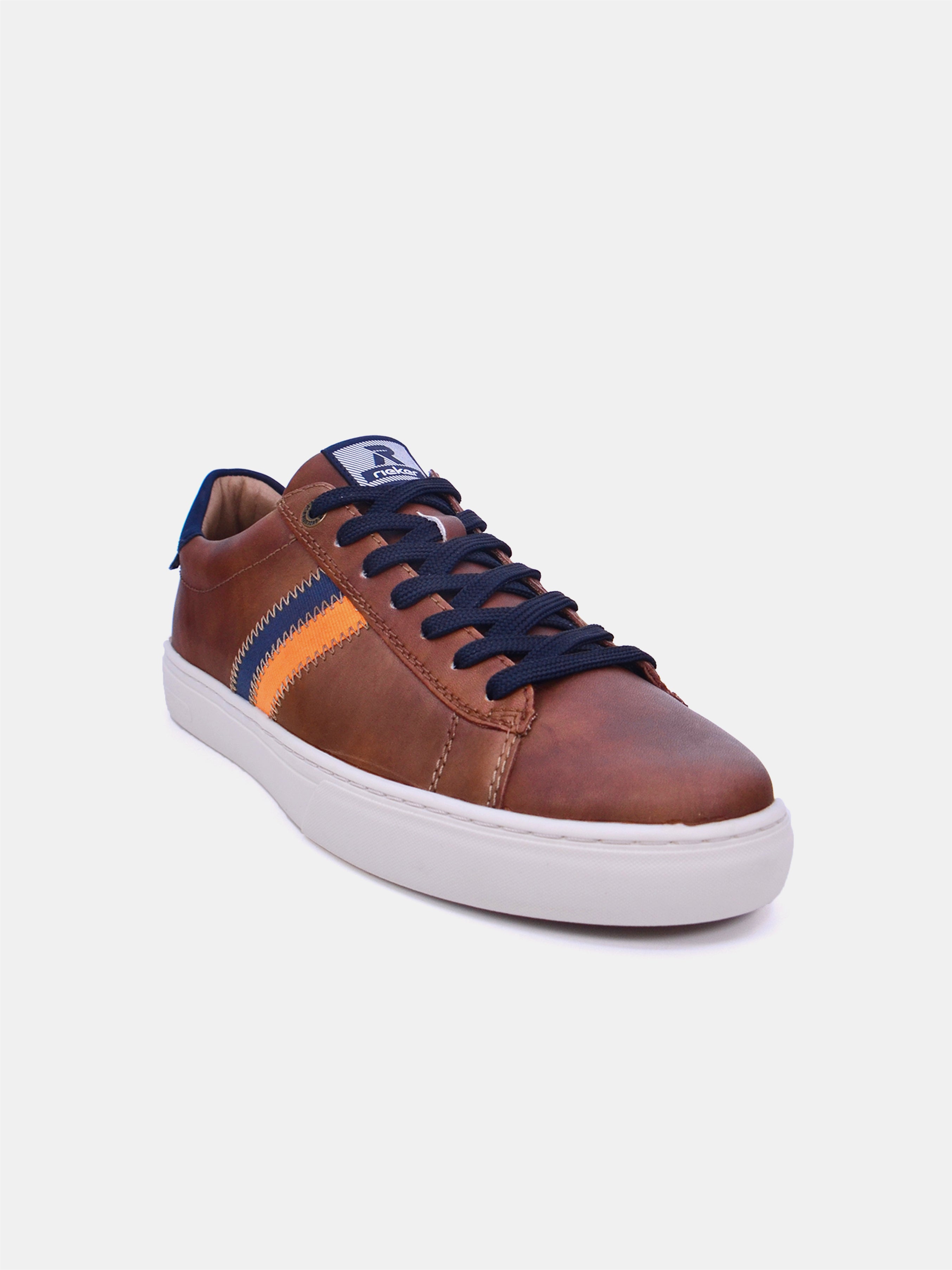 Rieker U0705 Men Casual Shoes #color_Brown