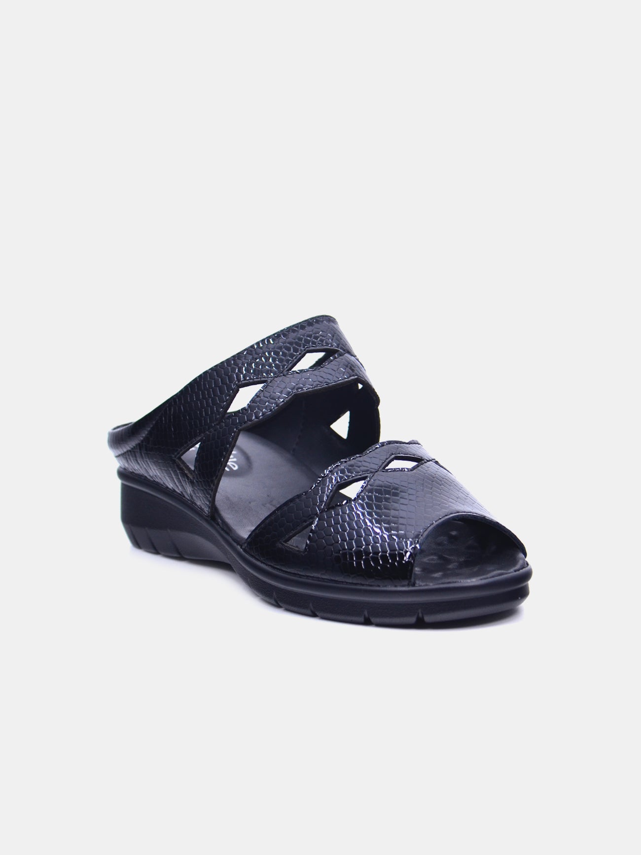 Michelle Morgan 18397-B16 Women's Sandals #color_Black