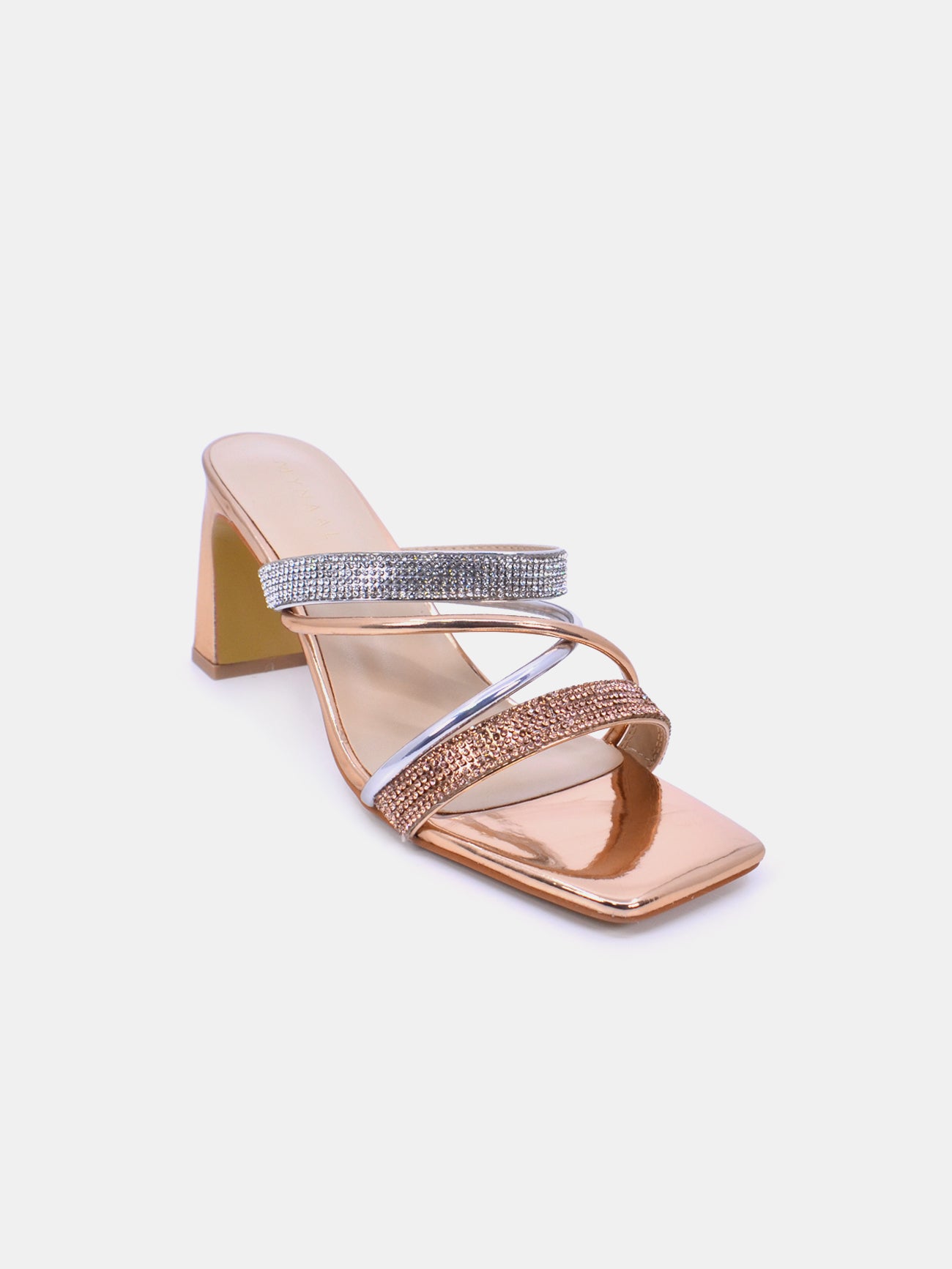 Mynaal Serale Women's Block Heel Sandals #color_Beige
