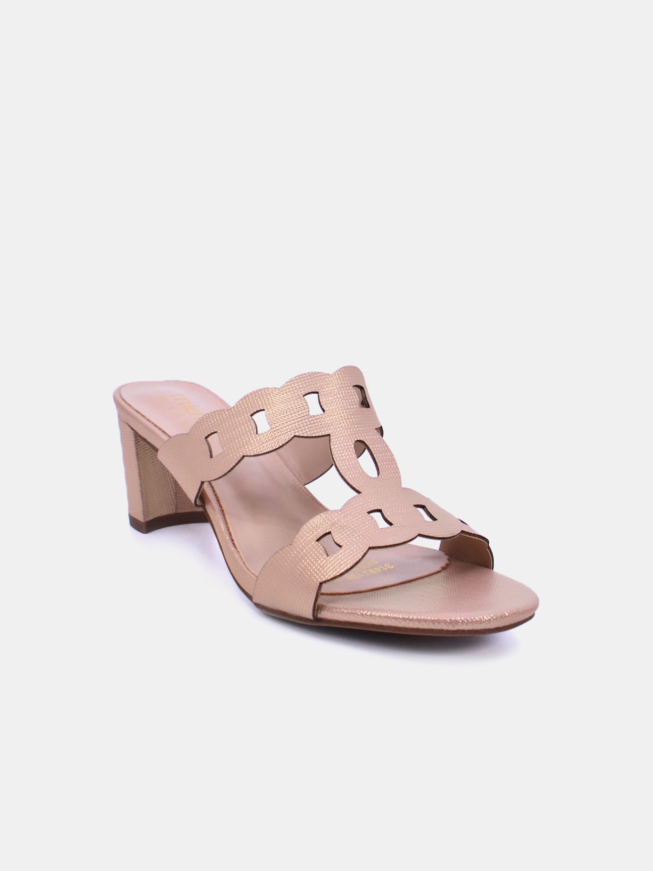 Michelle Morgan 314RJ198 Women's Heeled Sandals #color_Beige