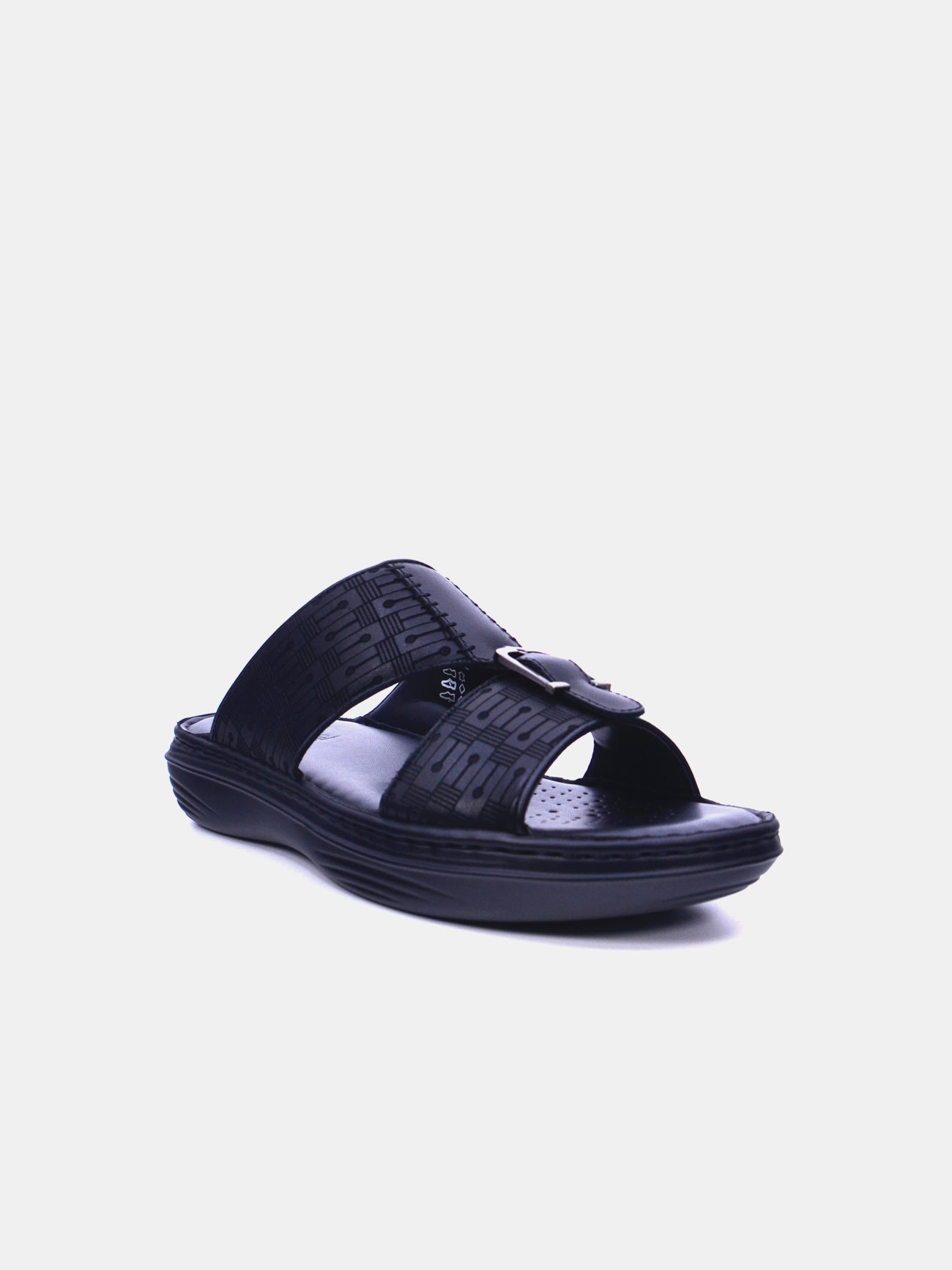 Barjeel Uno 21410-11 Men's Arabic Sandals #color_black