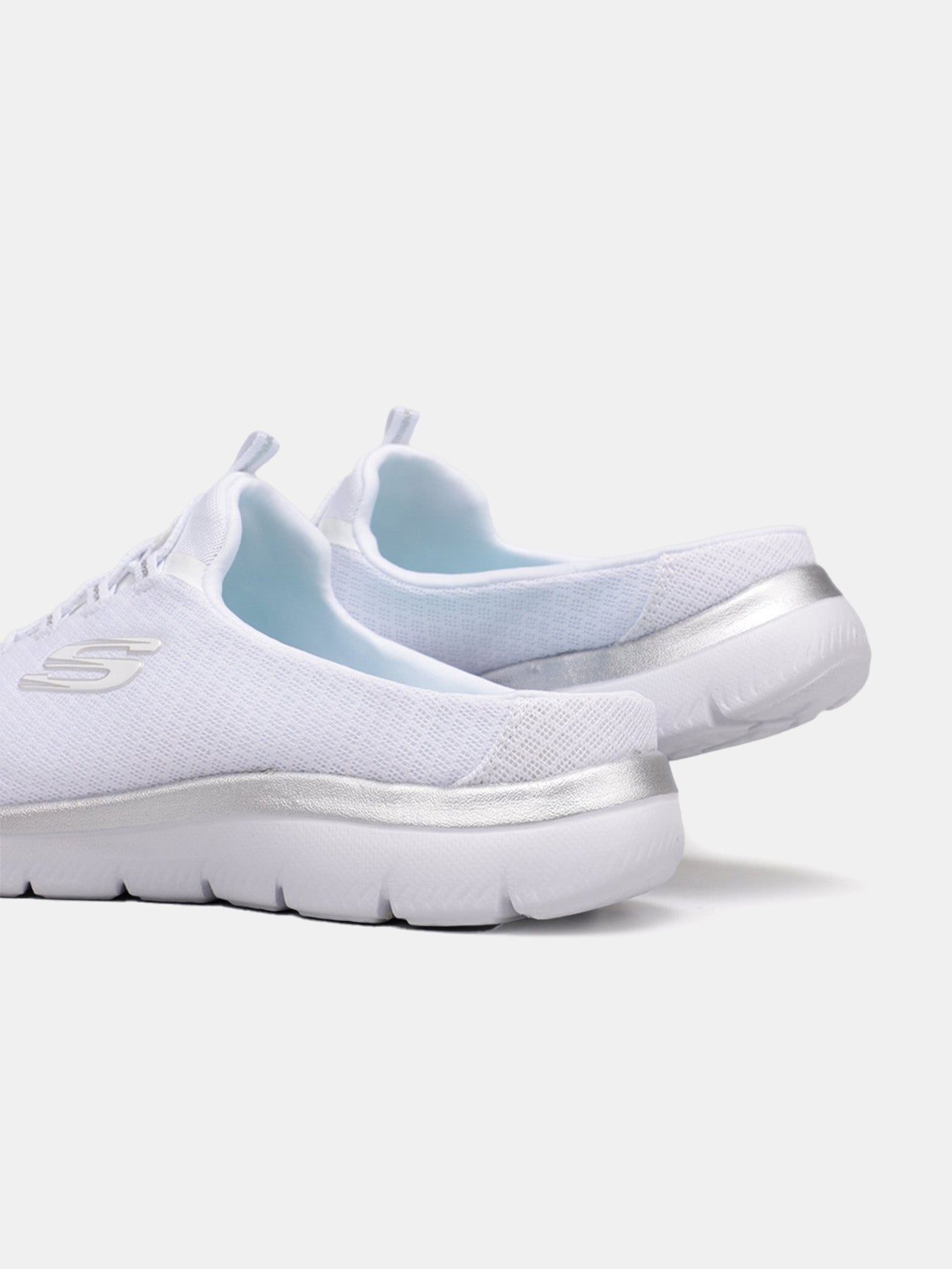 Skechers Women's Summits-Swift Step Shoes #color_White