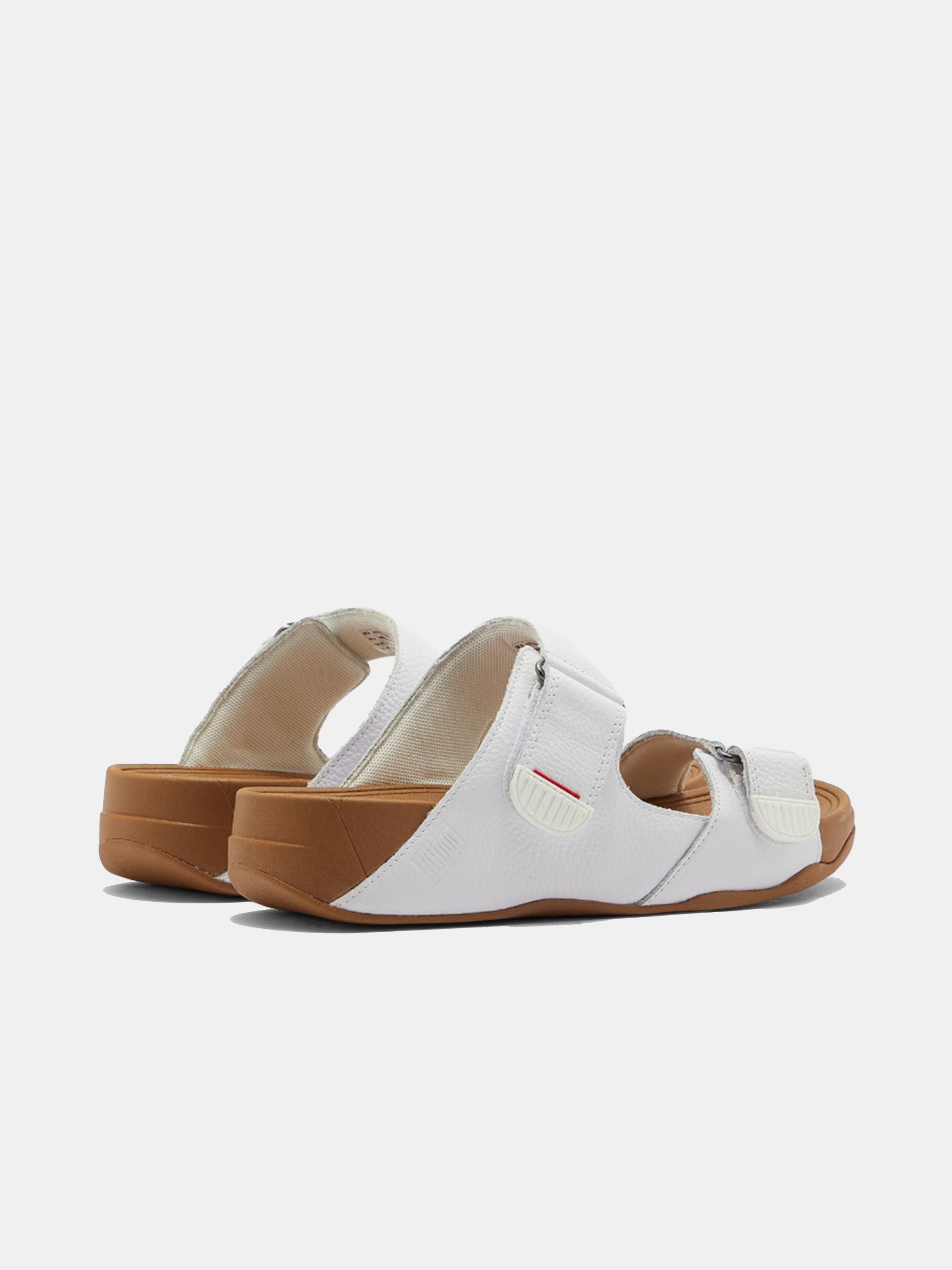 Fitflop Men's Gogh Moc Leather Sandals #color_White