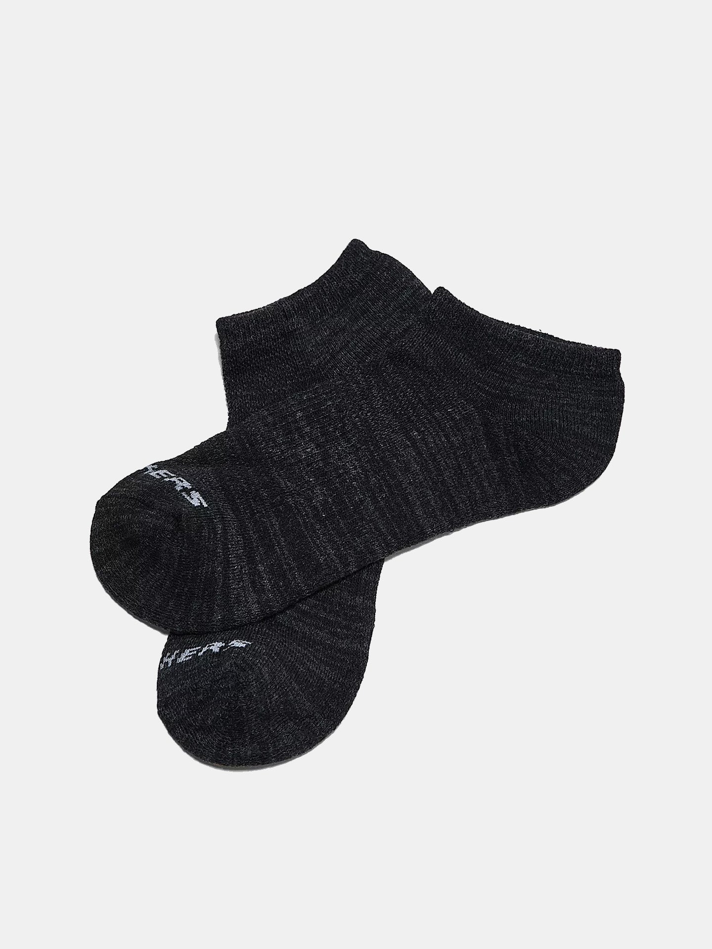 Skechers 3 Pack No Show Socks #color_Black