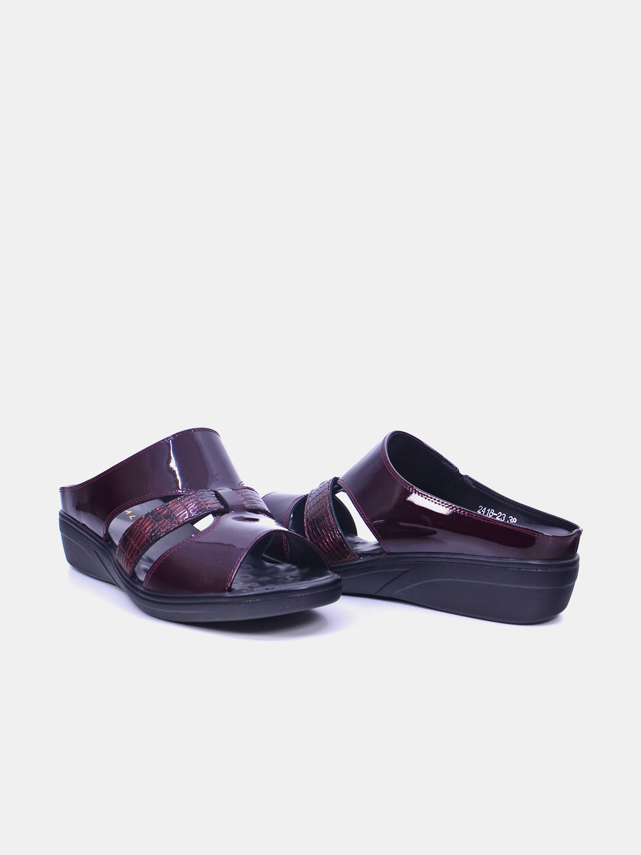 Mynaal Paloma Women's Sandals #color_maroon
