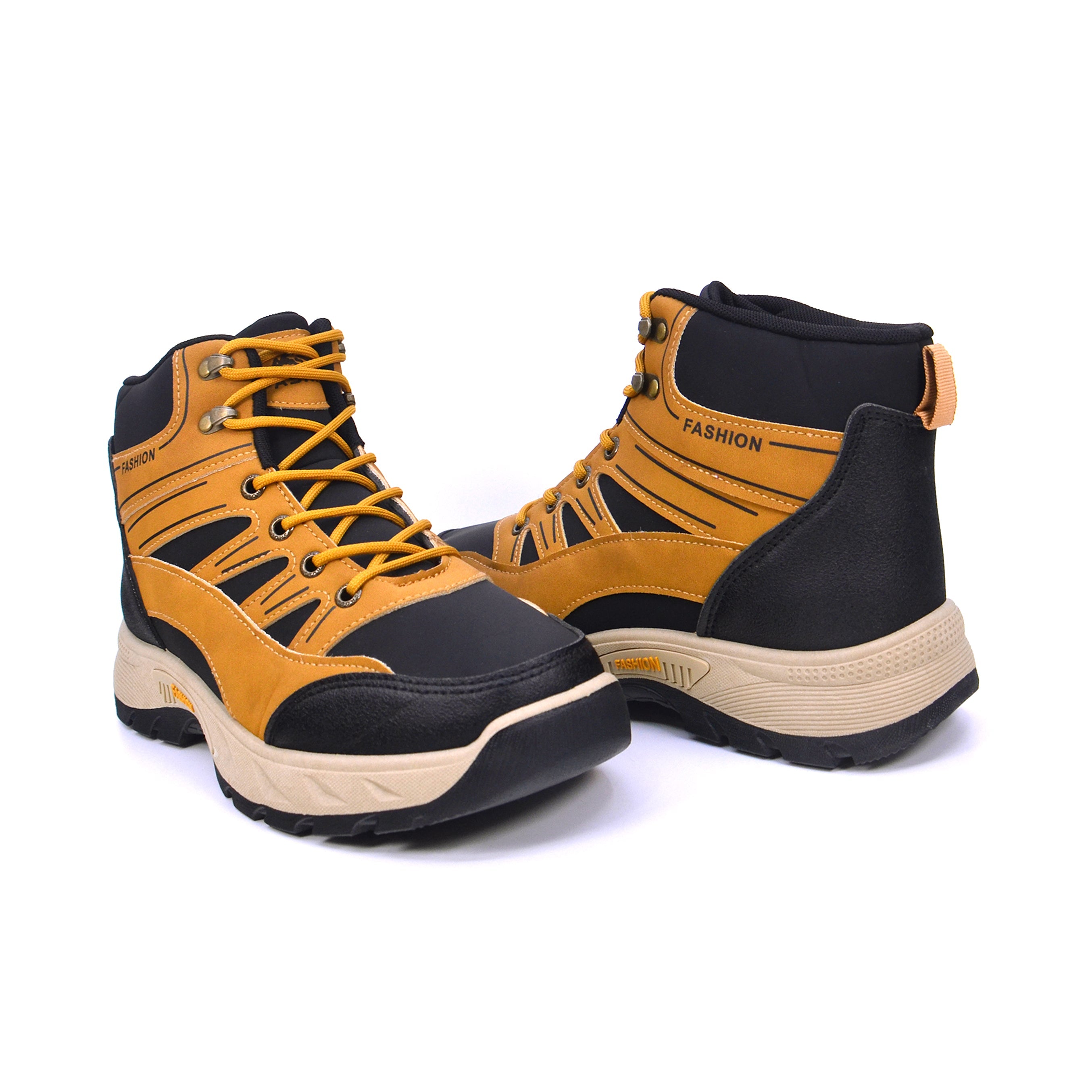 Rest F885 Men's Casual Boots #color_Brown