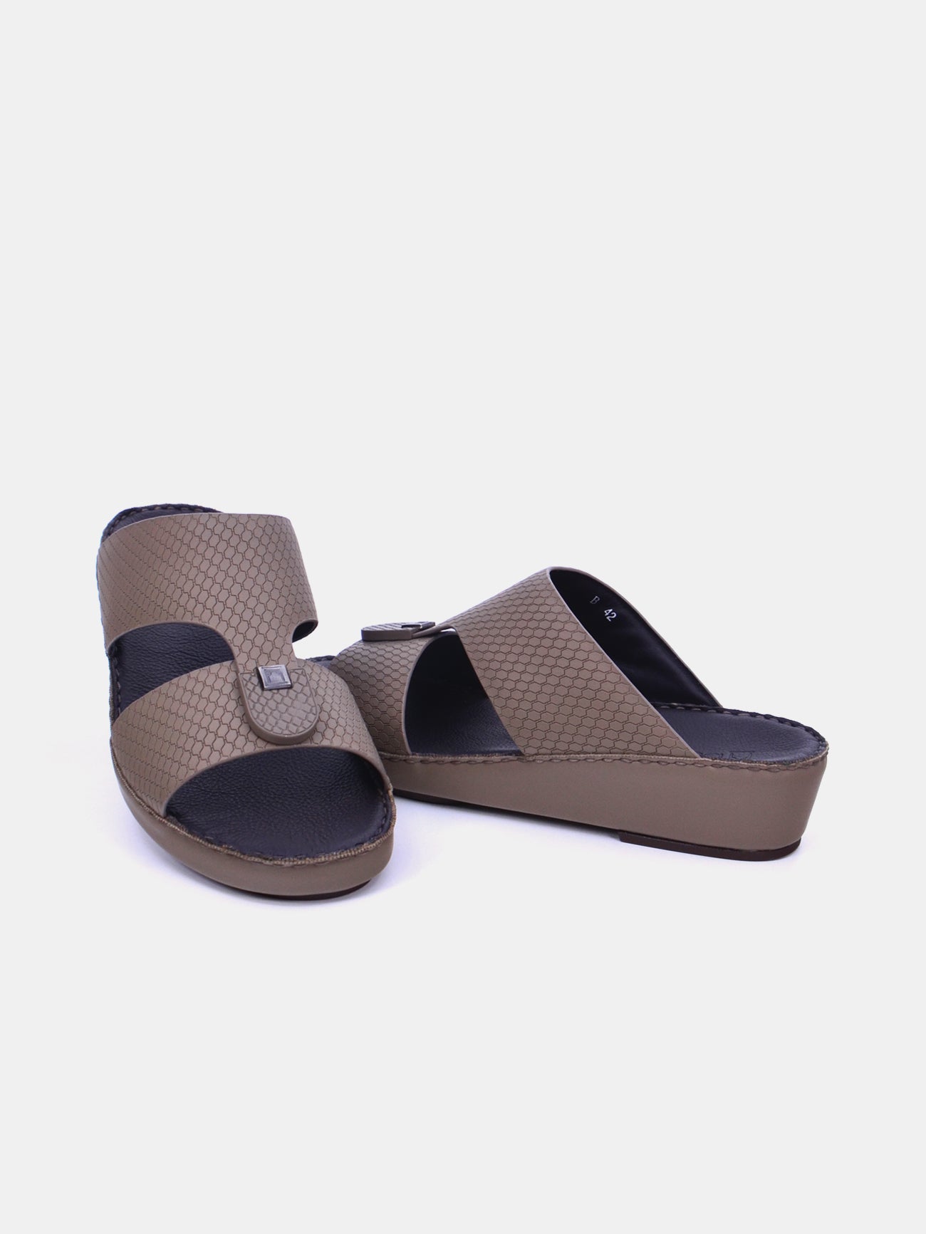 Barjeel Uno Men's Sandals #color_Beige