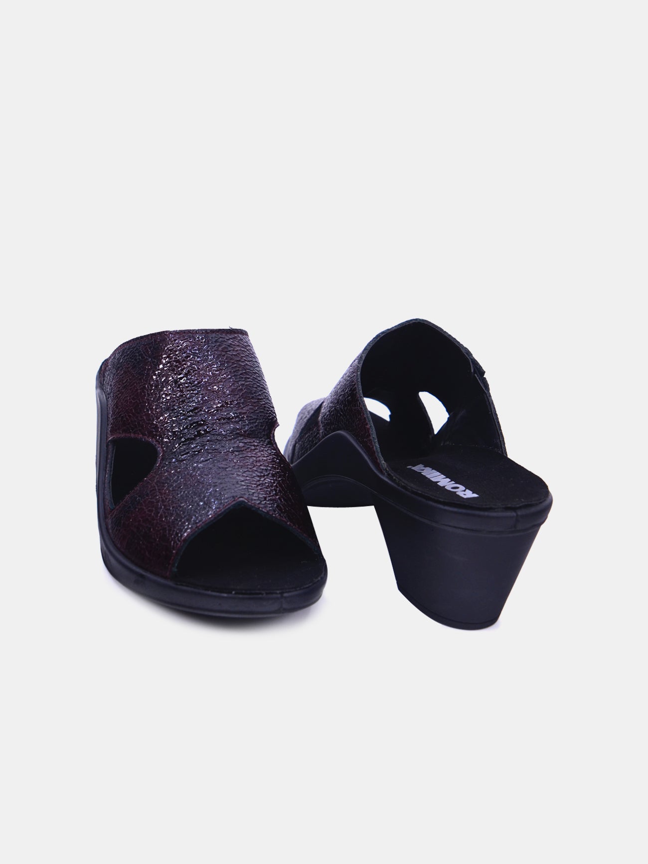 Romika 27160-AR543 Heel Sandals #color_Maroon