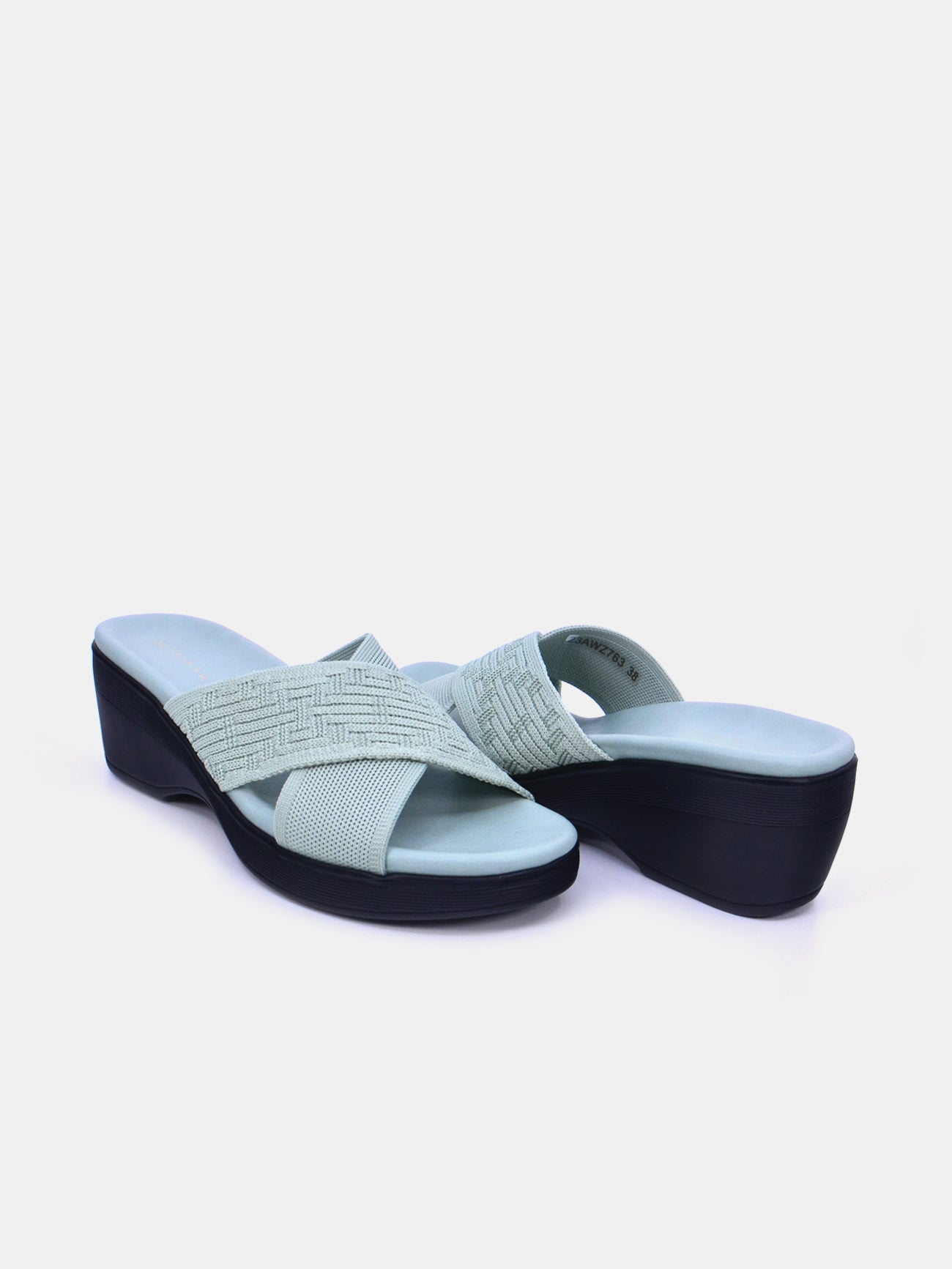 Mynaal Luminelle Women's Wedge Sandals #color_Green