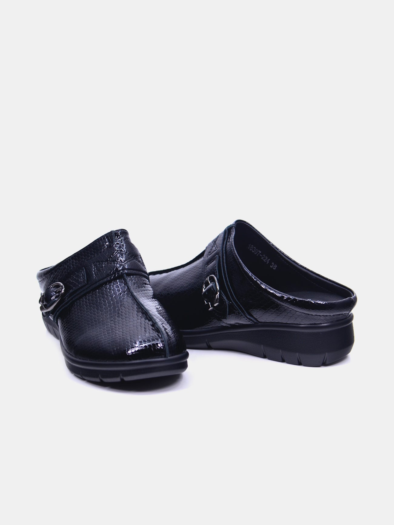 Michelle Morgan 18397-224 Women's Sandals #color_Black