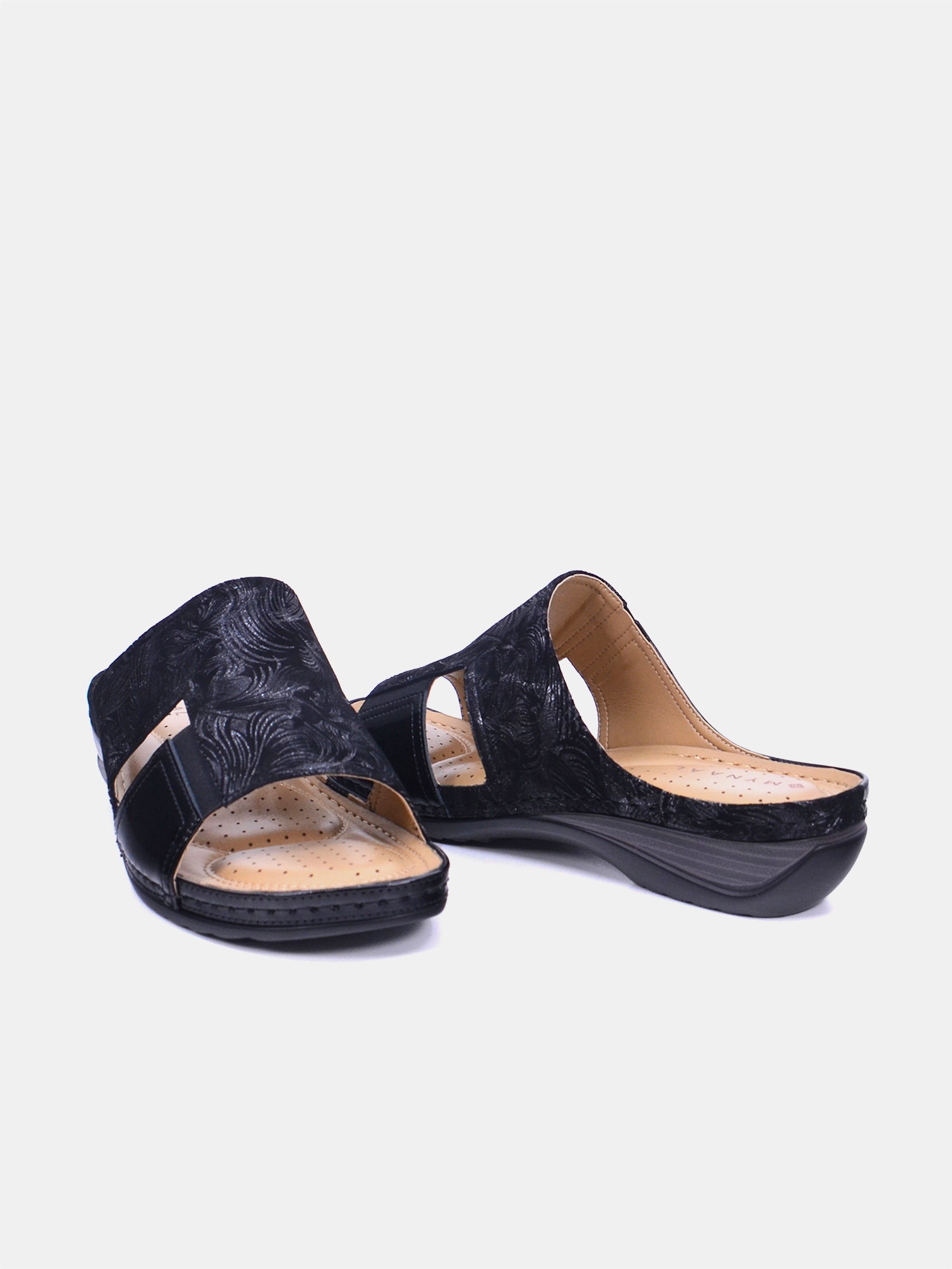 Mynaal Warda Women's Sandals #color_black
