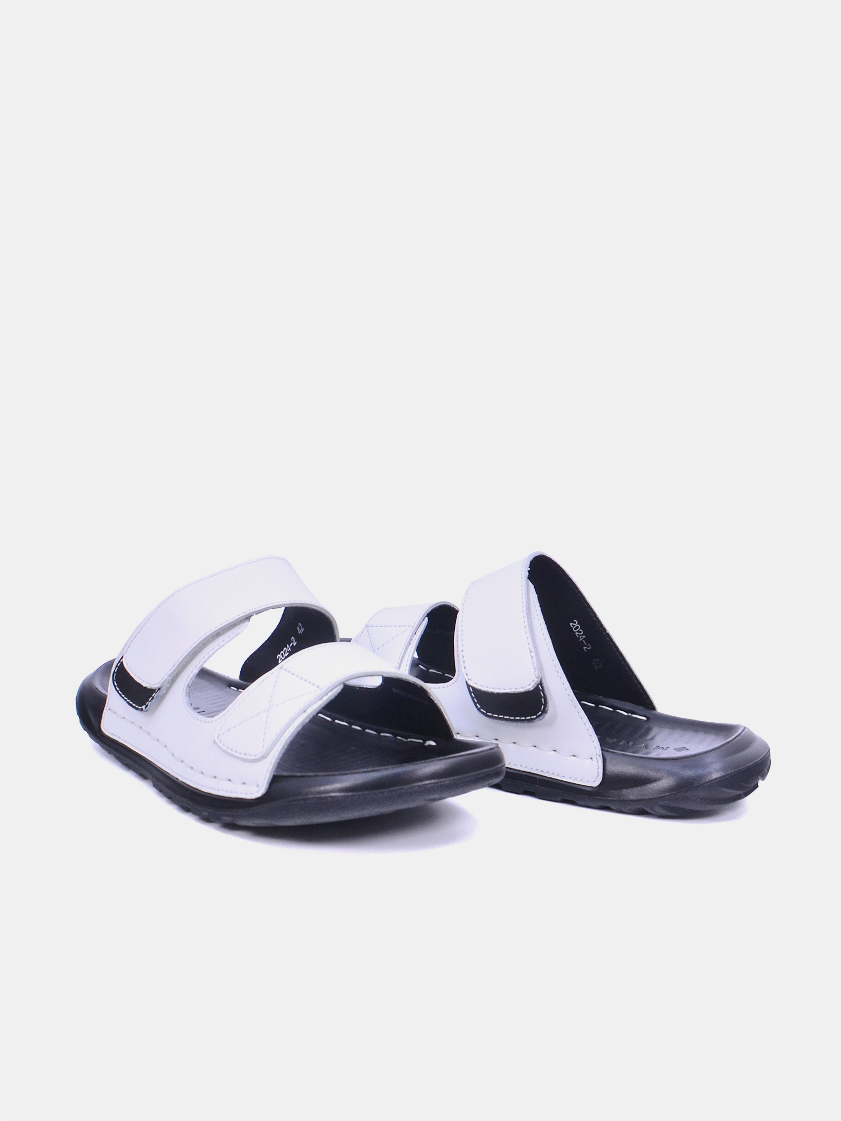 Mynaal Zayel Men's Sandals #color_white