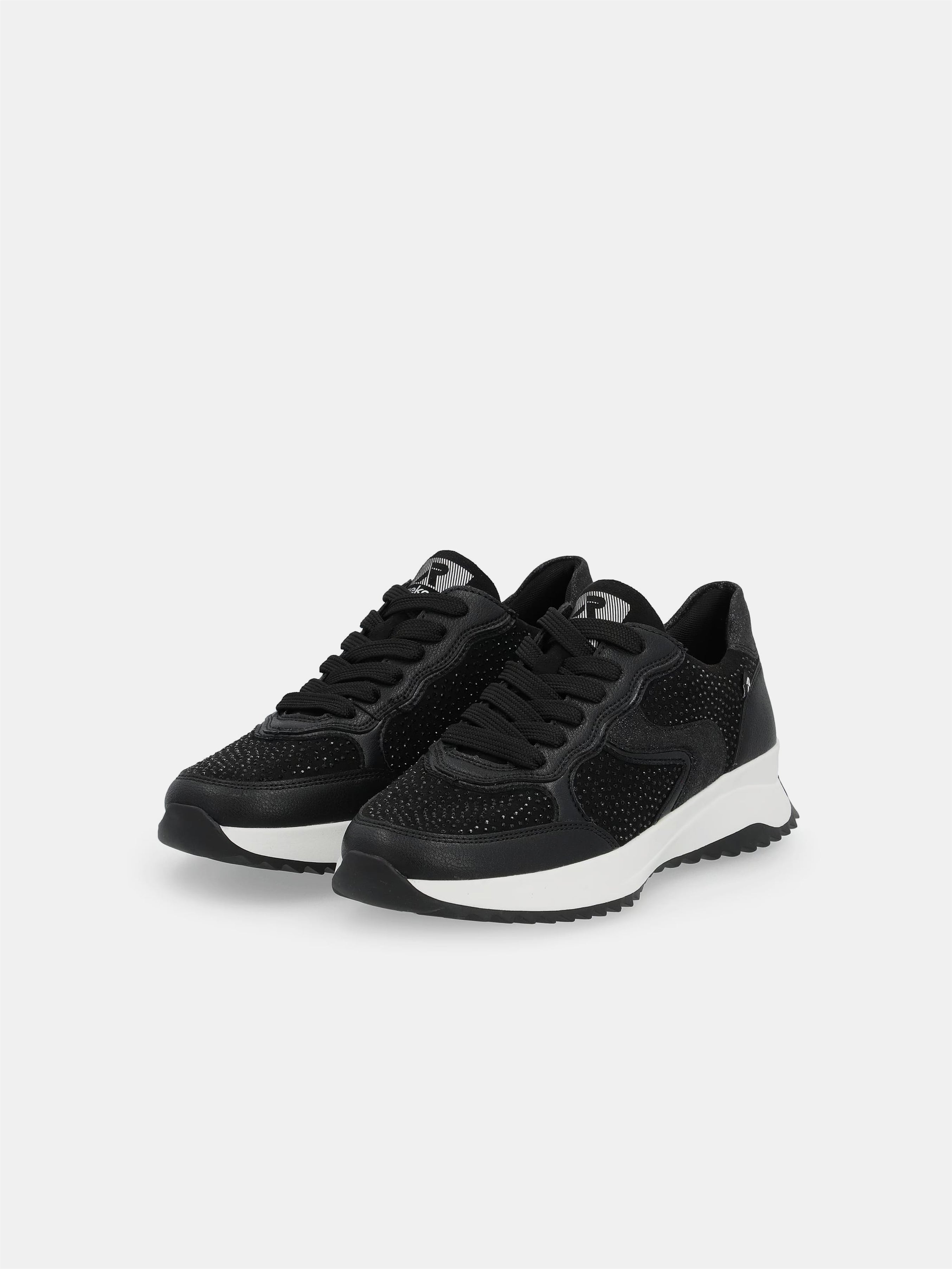 Rieker W1304-00 Women's Casual Shoes #color_black